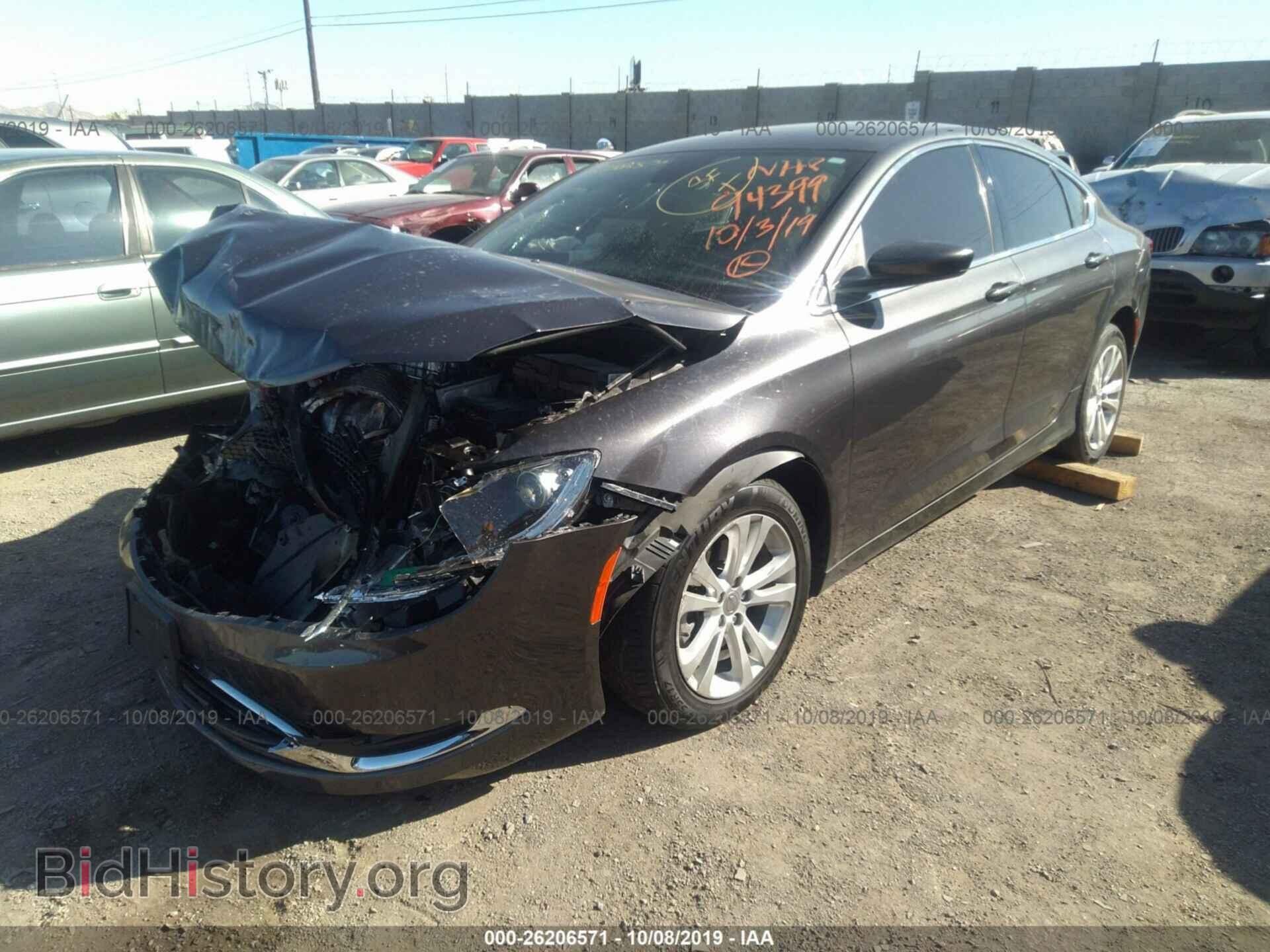 2016 CHRYSLER 200 - VIN: 1C3CCCAB2GN170920 - Фото 2