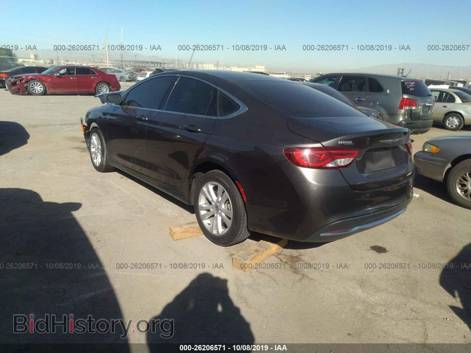 2016 CHRYSLER 200 - VIN: 1C3CCCAB2GN170920 - Фото 3