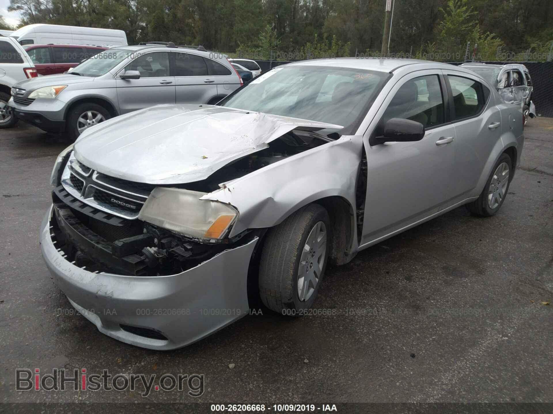 2011 DODGE AVENGER - VIN: 1B3BD4FBXBN558975 - Фото 2