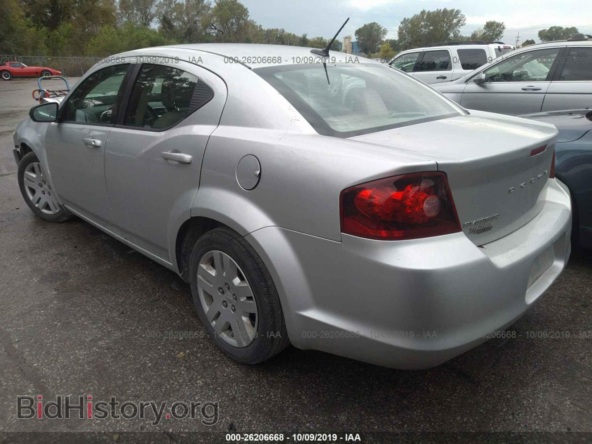 2011 DODGE AVENGER - VIN: 1B3BD4FBXBN558975 - Фото 3