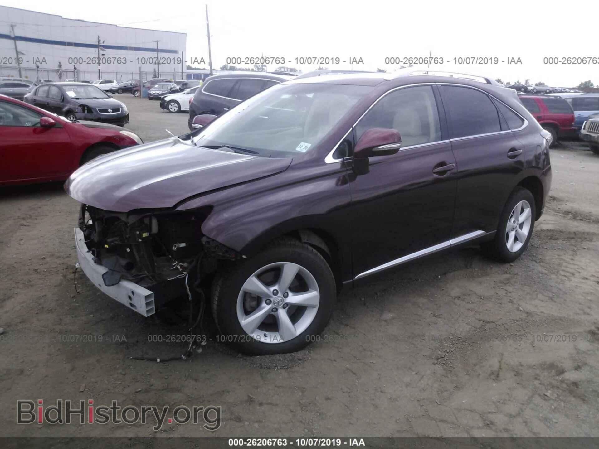 2015 LEXUS RX - VIN: 2T2BK1BA1FC341898 - Фото 2