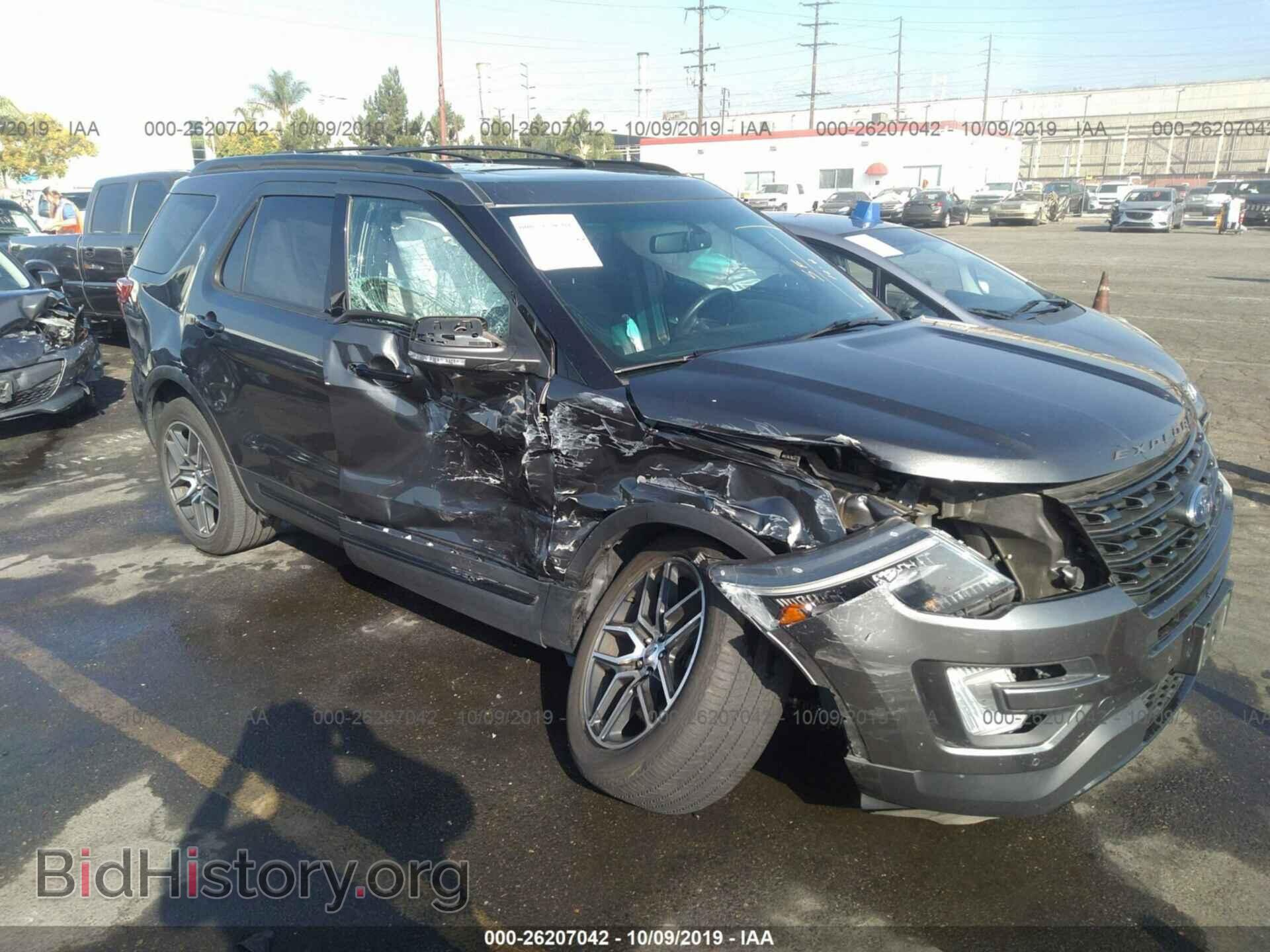 Photo 1FM5K8GT2GGC05282 - FORD EXPLORER 2016