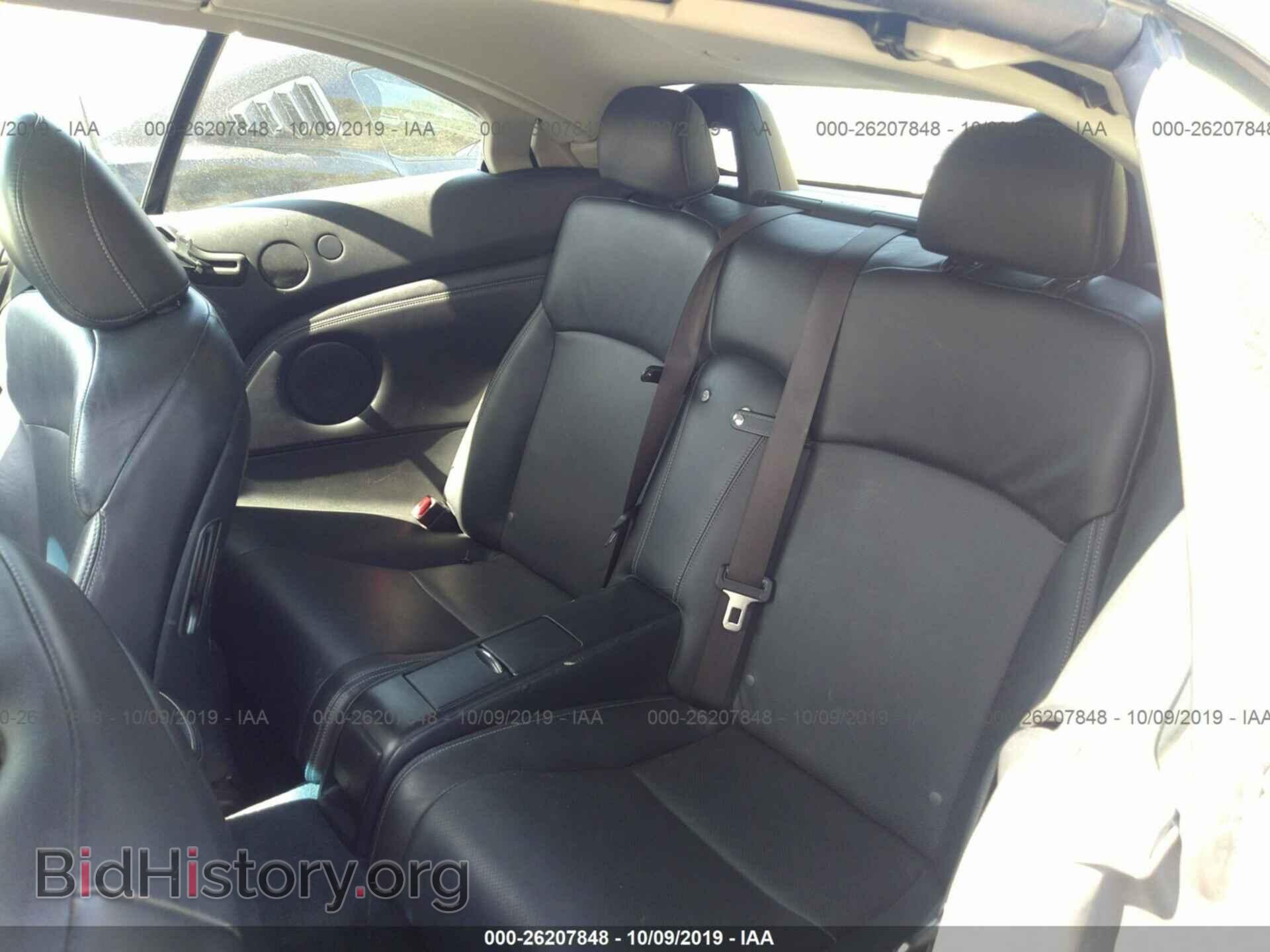2010 LEXUS IS - VIN: JTHFF2C29A2501281 - Фото 8