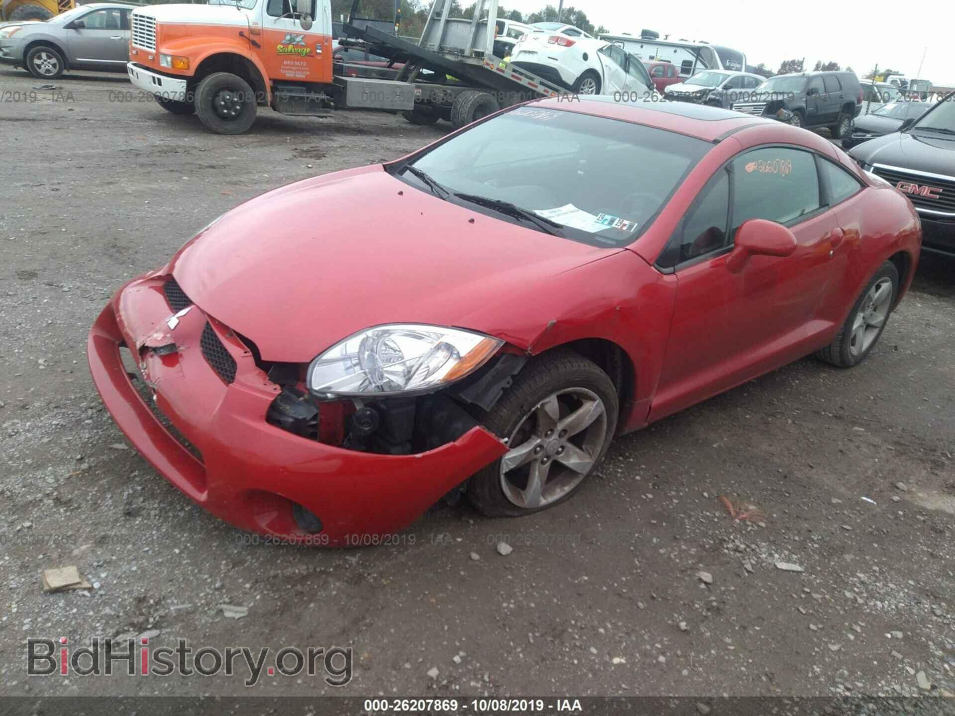 2006 MITSUBISHI ECLIPSE - VIN: 4A3AK24F06E017009 - Photo 2