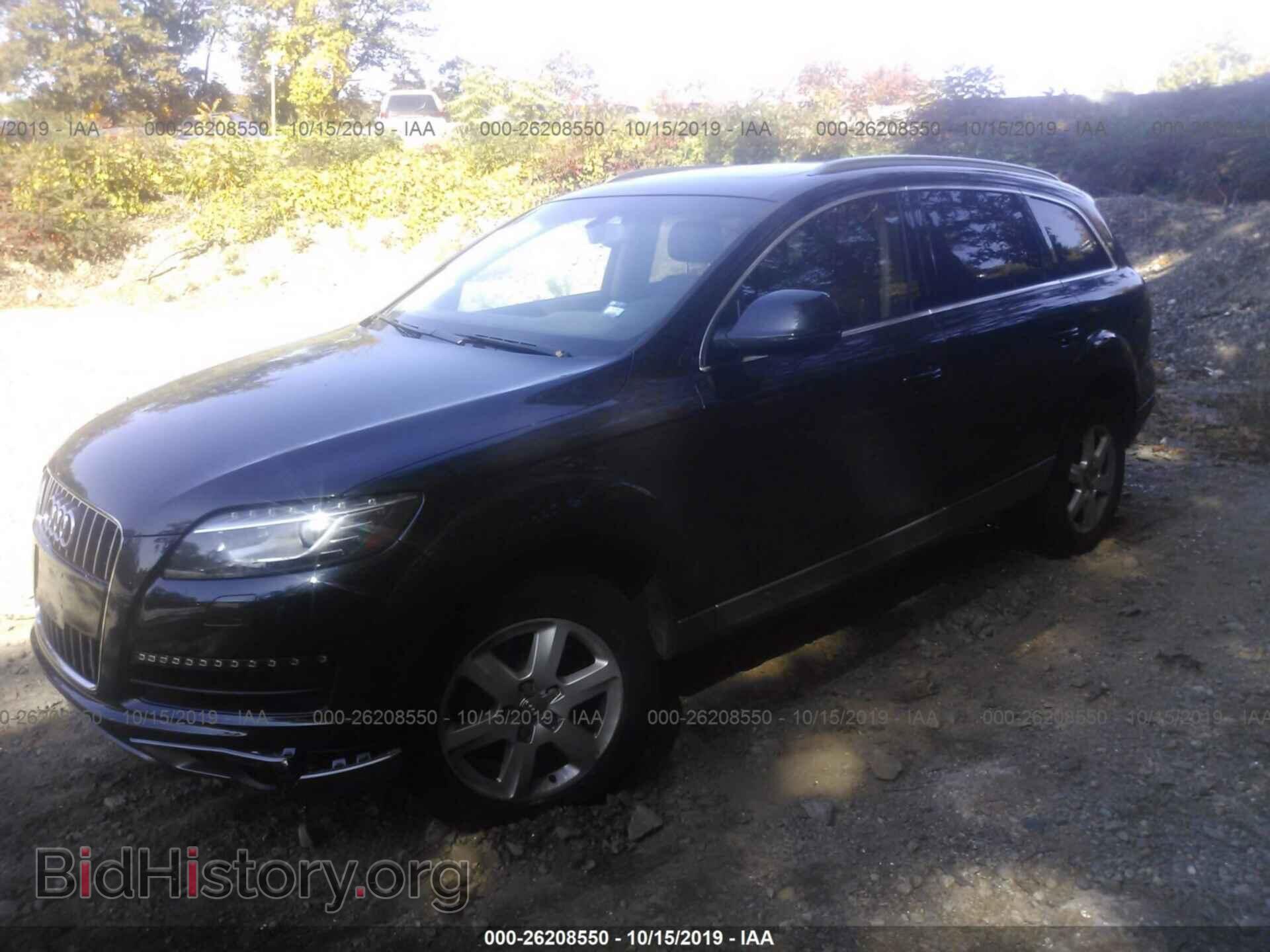 2012 AUDI Q7 - VIN: WA1LGAFE6CD000027 - Фото 2
