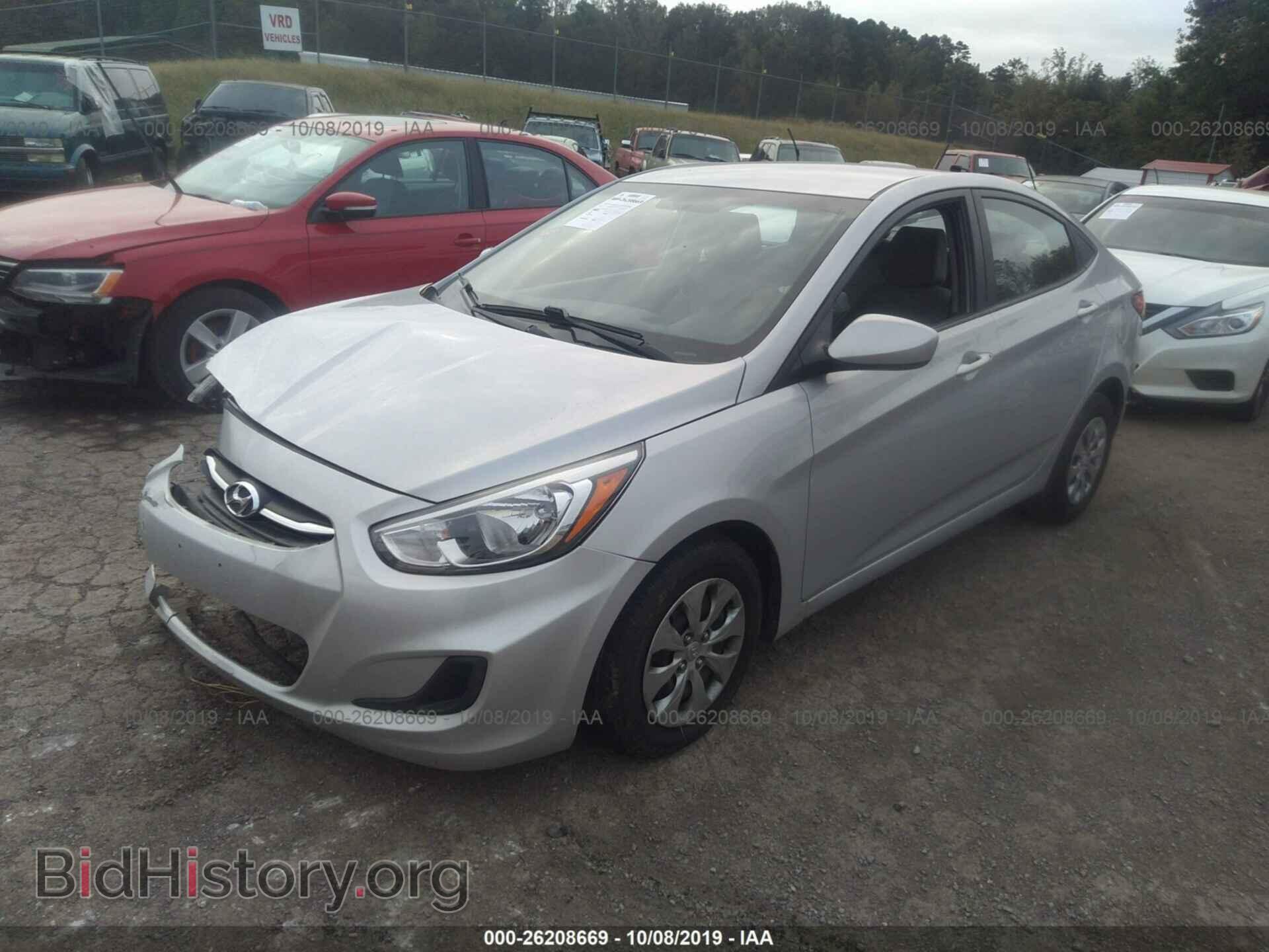 2016 HYUNDAI ACCENT - VIN: KMHCT4AE1GU104050 - Фото 2