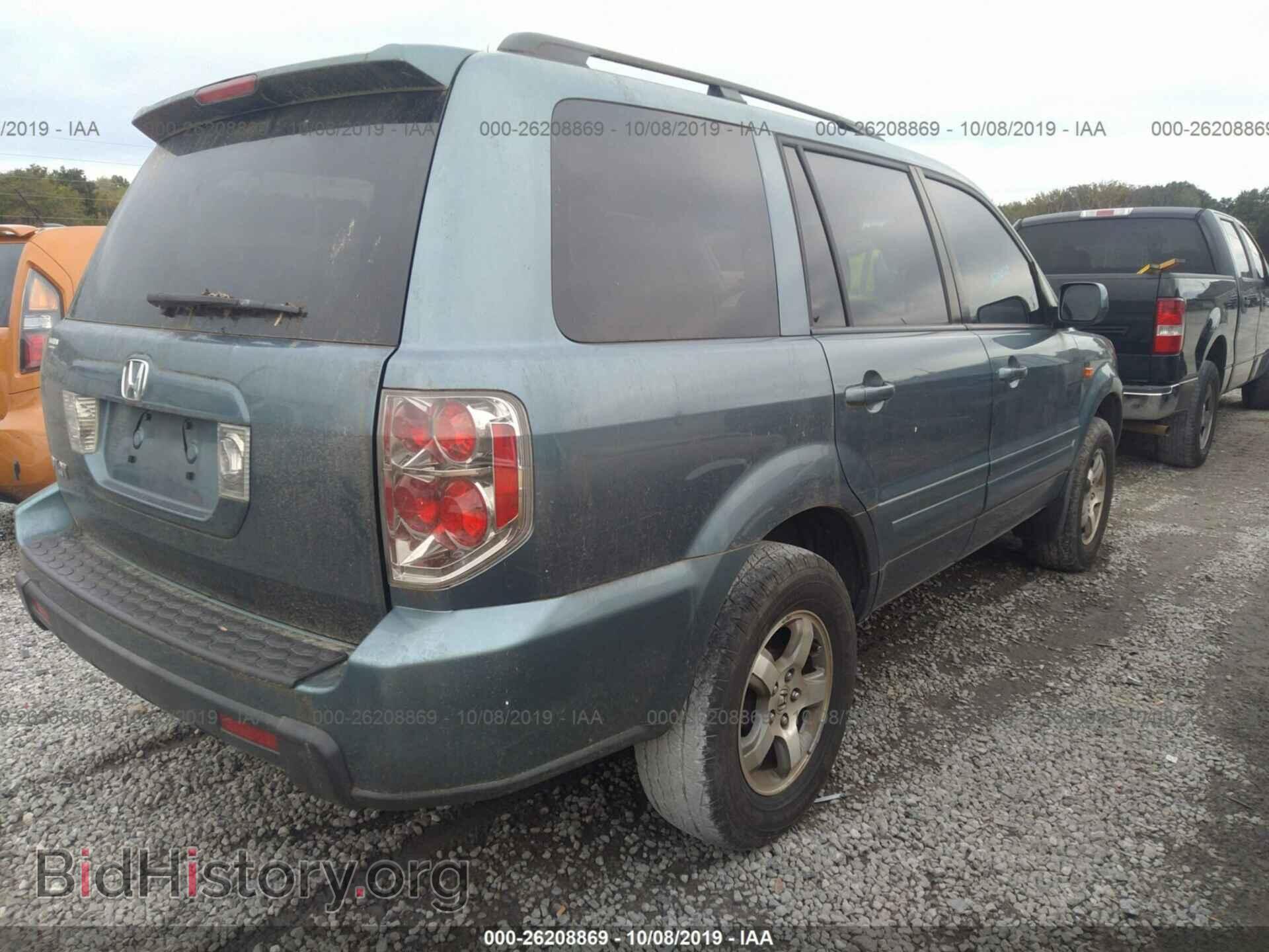 2006 HONDA PILOT - VIN: 5FNYF28496B035134 - Фото 4