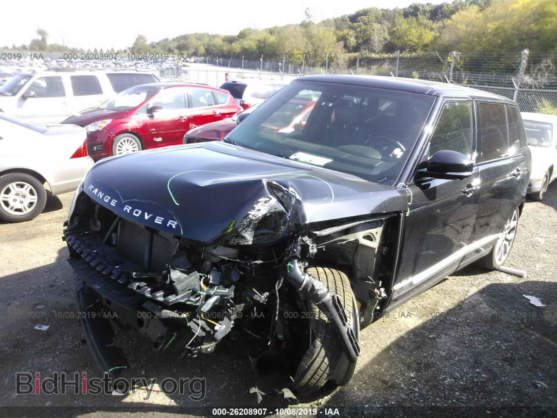 2015 LAND ROVER RANGE ROVER - VIN: SALGS2TF7FA202608 - Фото 2