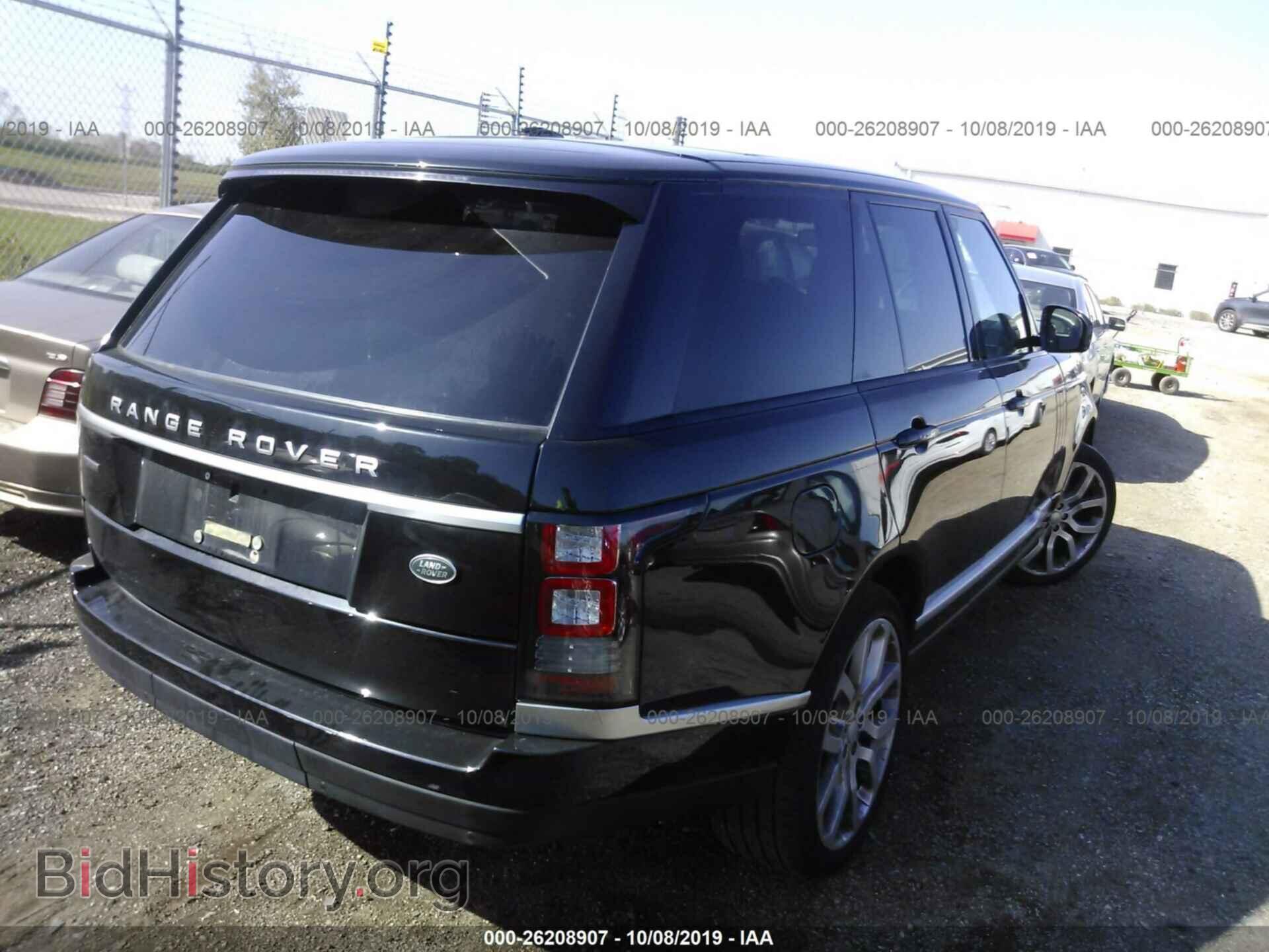 2015 LAND ROVER RANGE ROVER - VIN: SALGS2TF7FA202608 - Фото 4