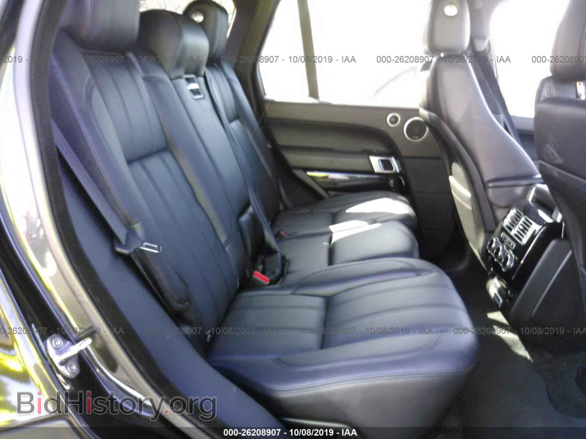 2015 LAND ROVER RANGE ROVER - VIN: SALGS2TF7FA202608 - Фото 8