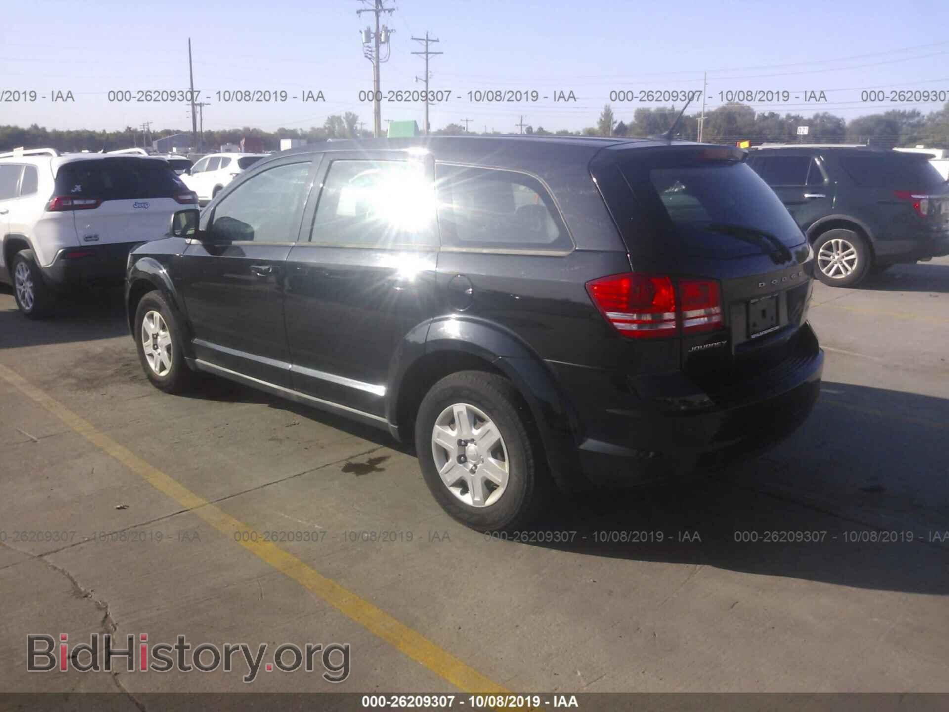 2012 DODGE JOURNEY - VIN: 3C4PDCAB8CT230168 - Фото 3