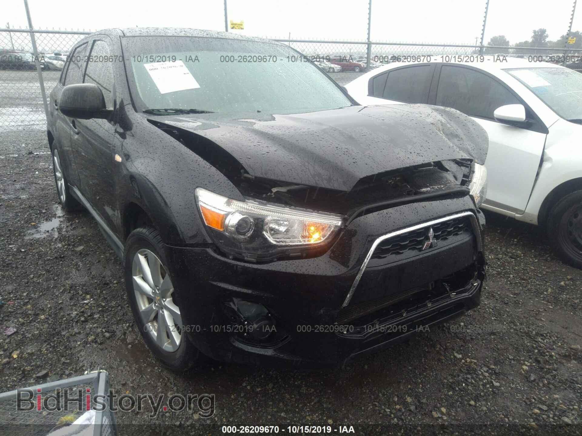Photo 4A4AP3AU5EE020069 - MITSUBISHI OUTLANDER SPORT 2014