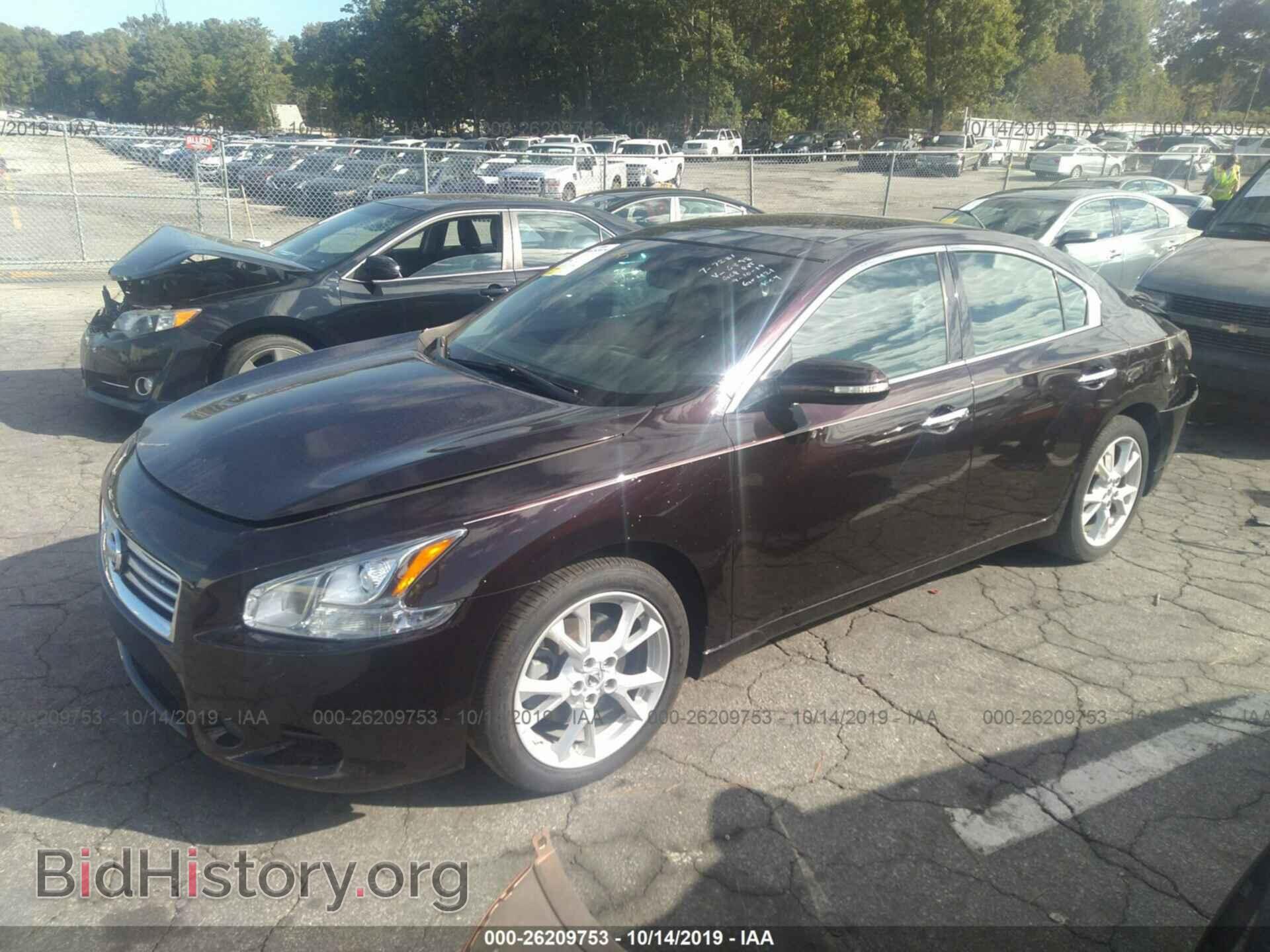 2014 NISSAN MAXIMA - VIN: 1N4AA5AP4EC446898 - Фото 2