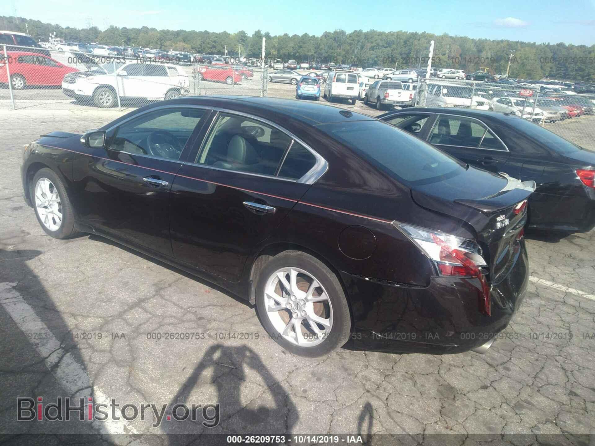 2014 NISSAN MAXIMA - VIN: 1N4AA5AP4EC446898 - Фото 3