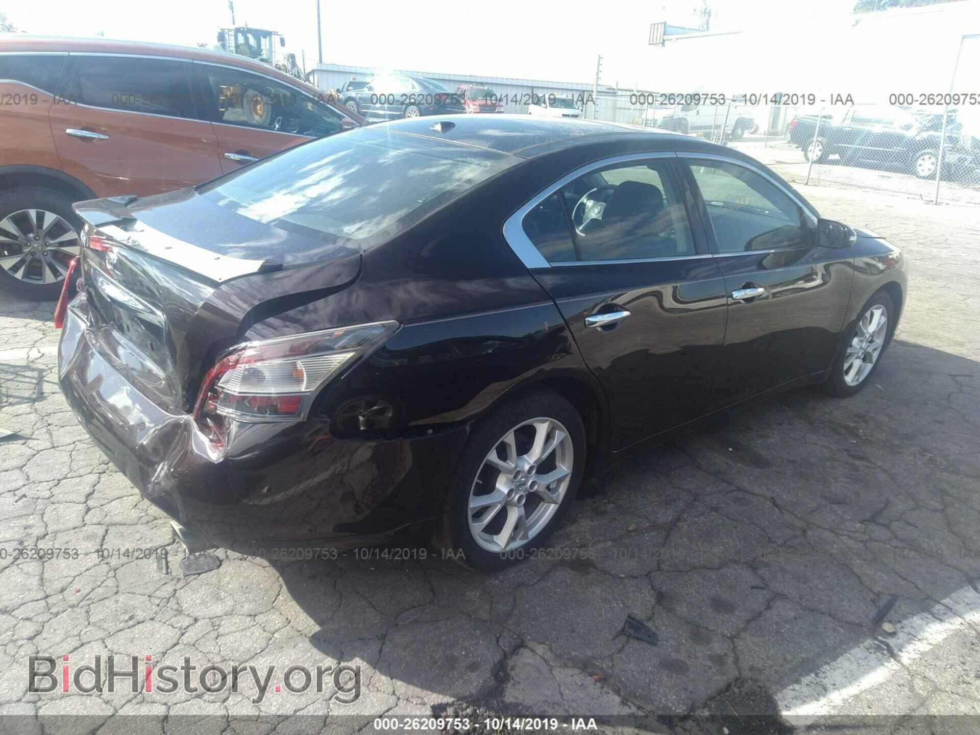 2014 NISSAN MAXIMA - VIN: 1N4AA5AP4EC446898 - Фото 4