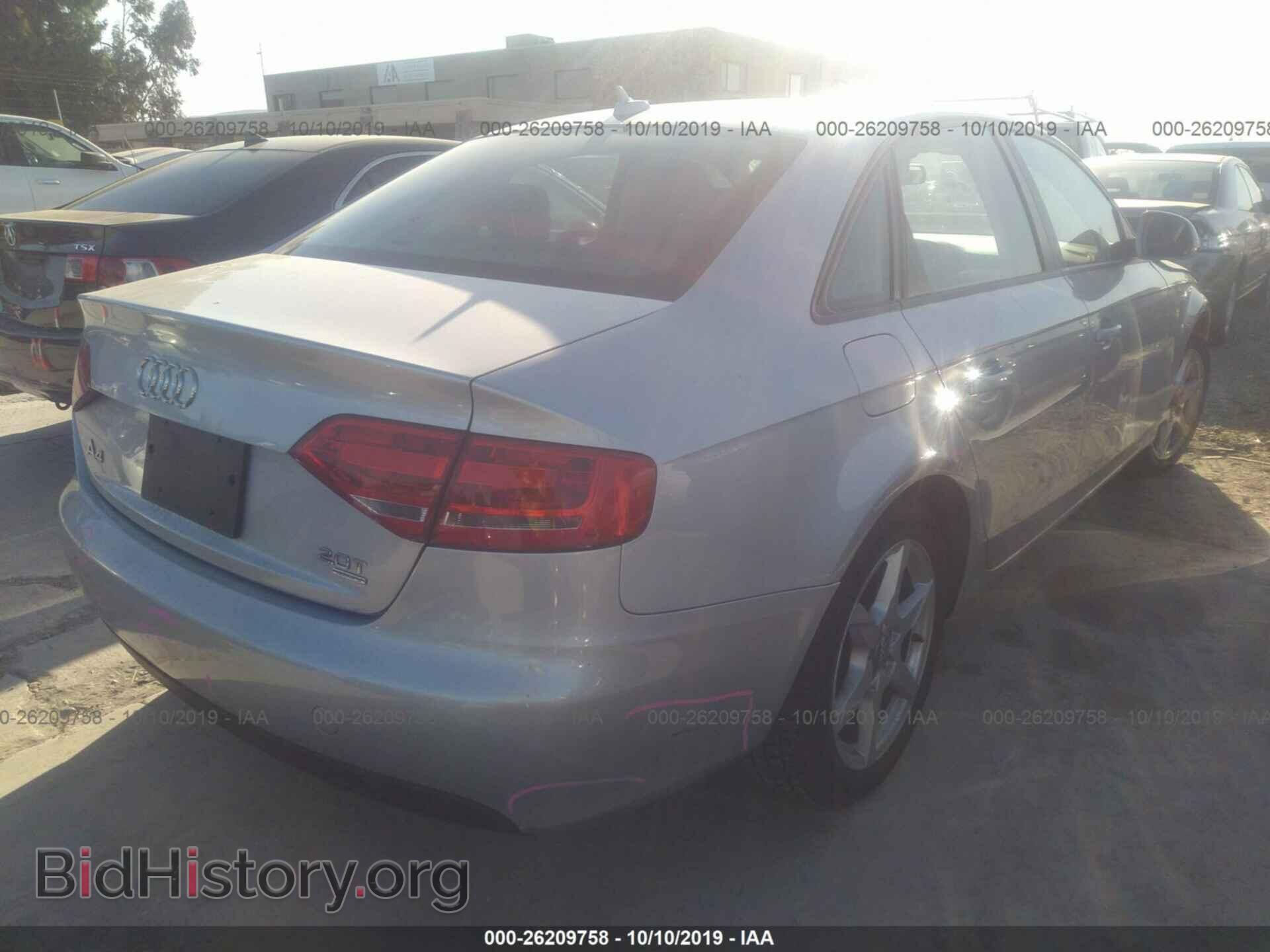 2009 AUDI A4 - VIN: WAULF78K89A095471 - Фото 4