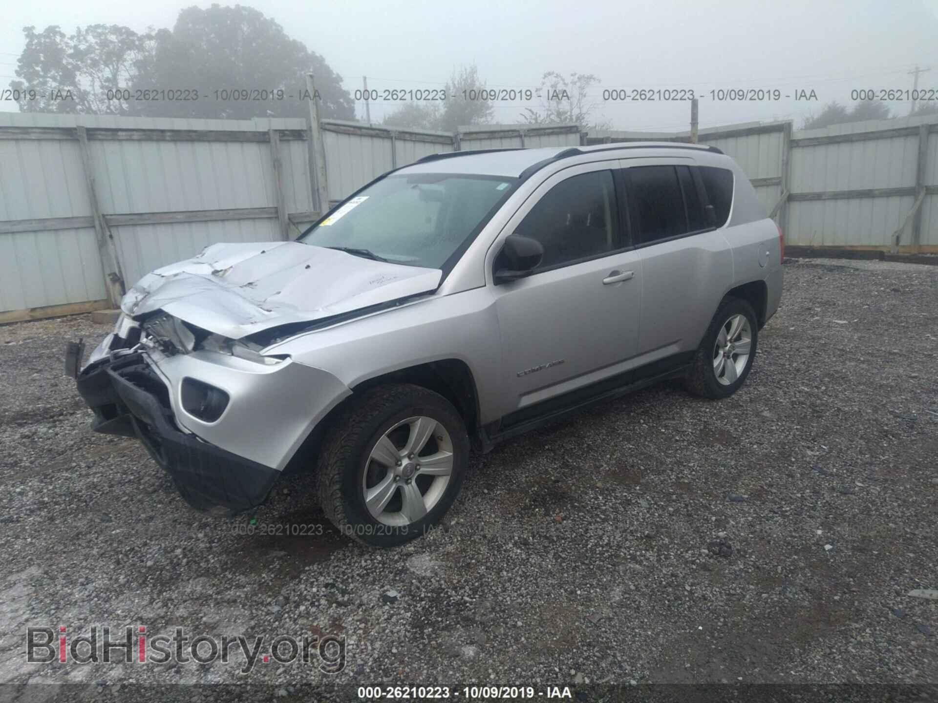 2012 JEEP COMPASS - VIN: 1C4NJDBBXCD599513 - Фото 2