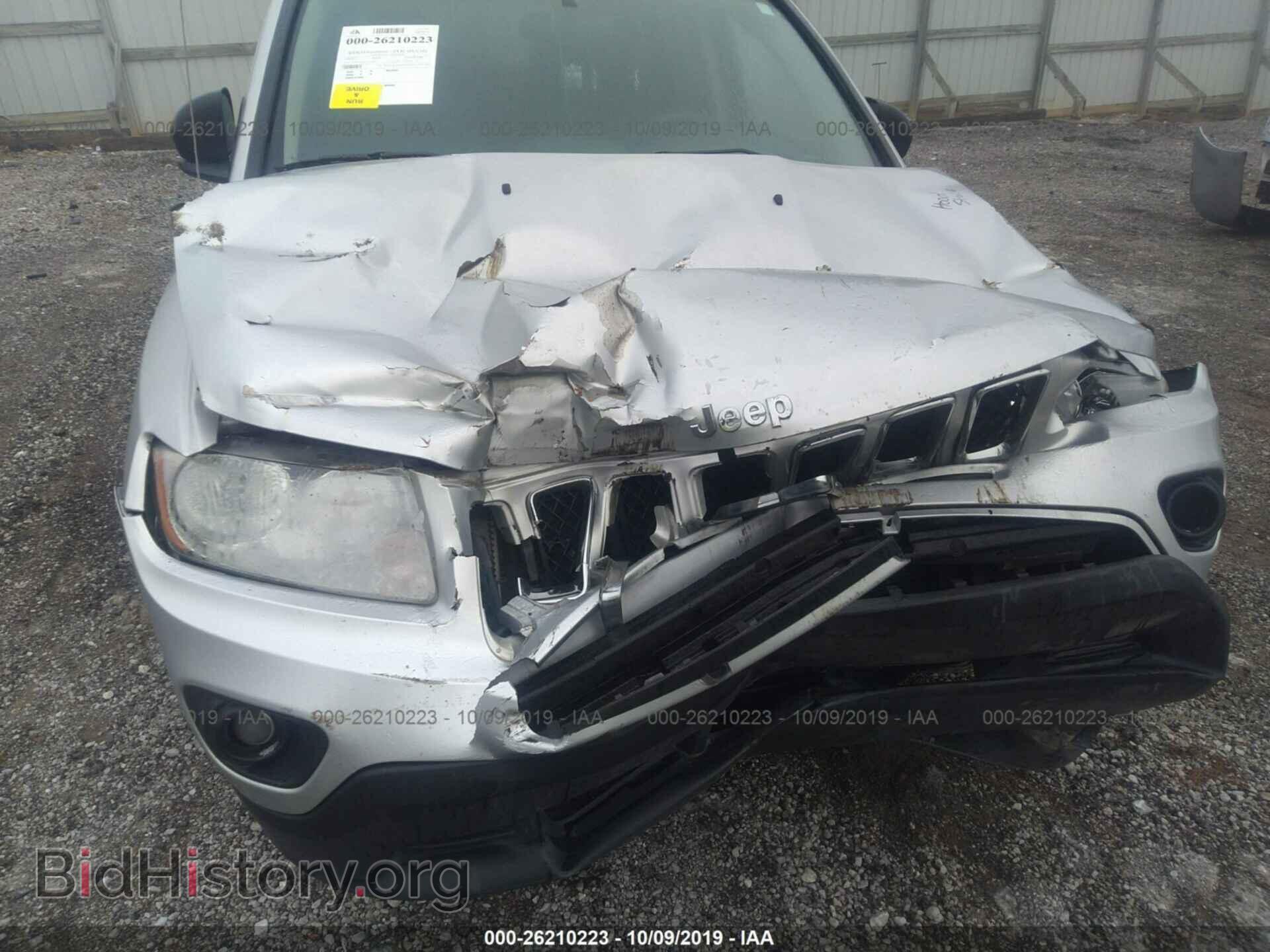 2012 JEEP COMPASS - VIN: 1C4NJDBBXCD599513 - Фото 6