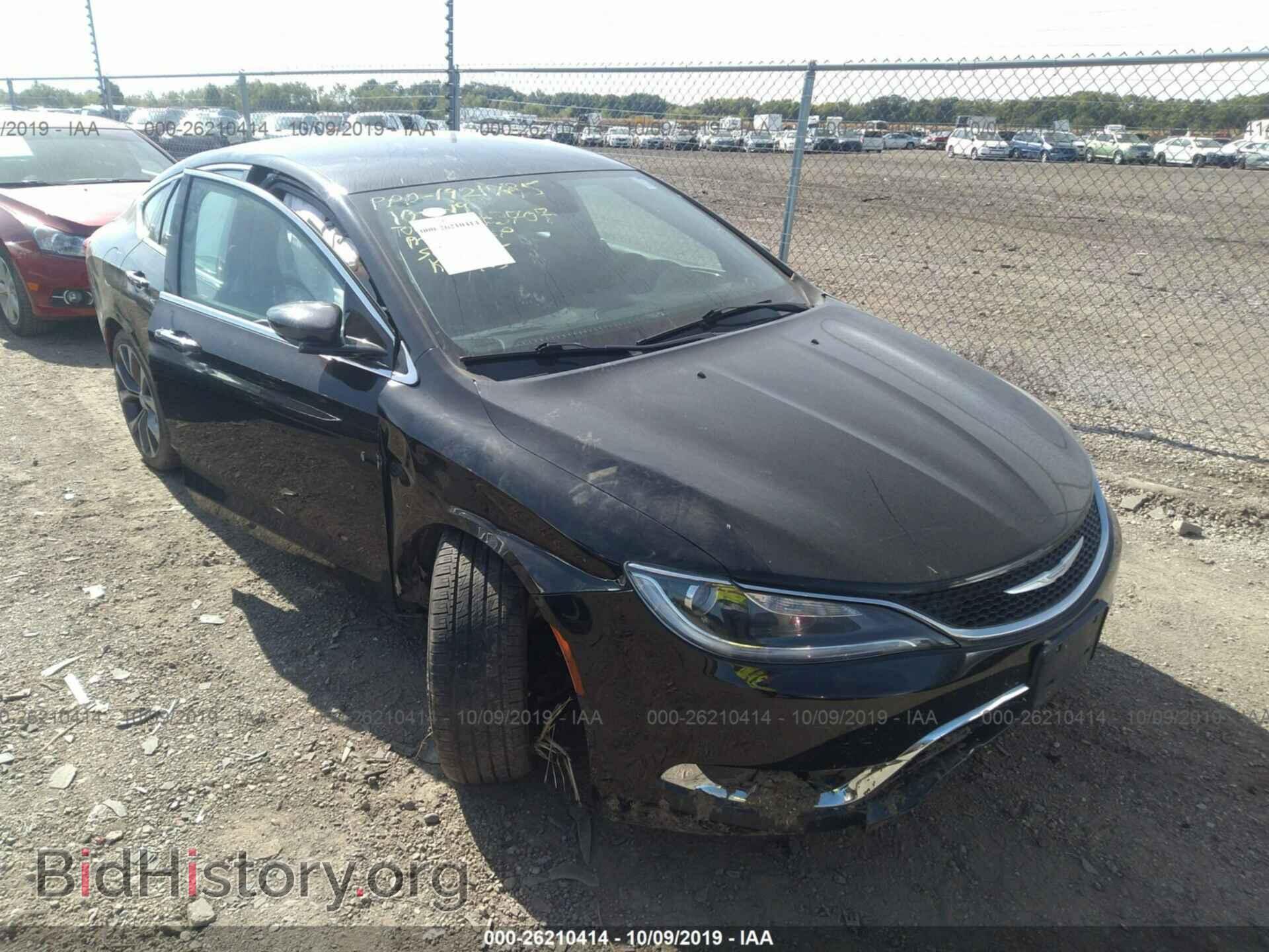 Photo 1C3CCCCB3FN501242 - CHRYSLER 200 2015