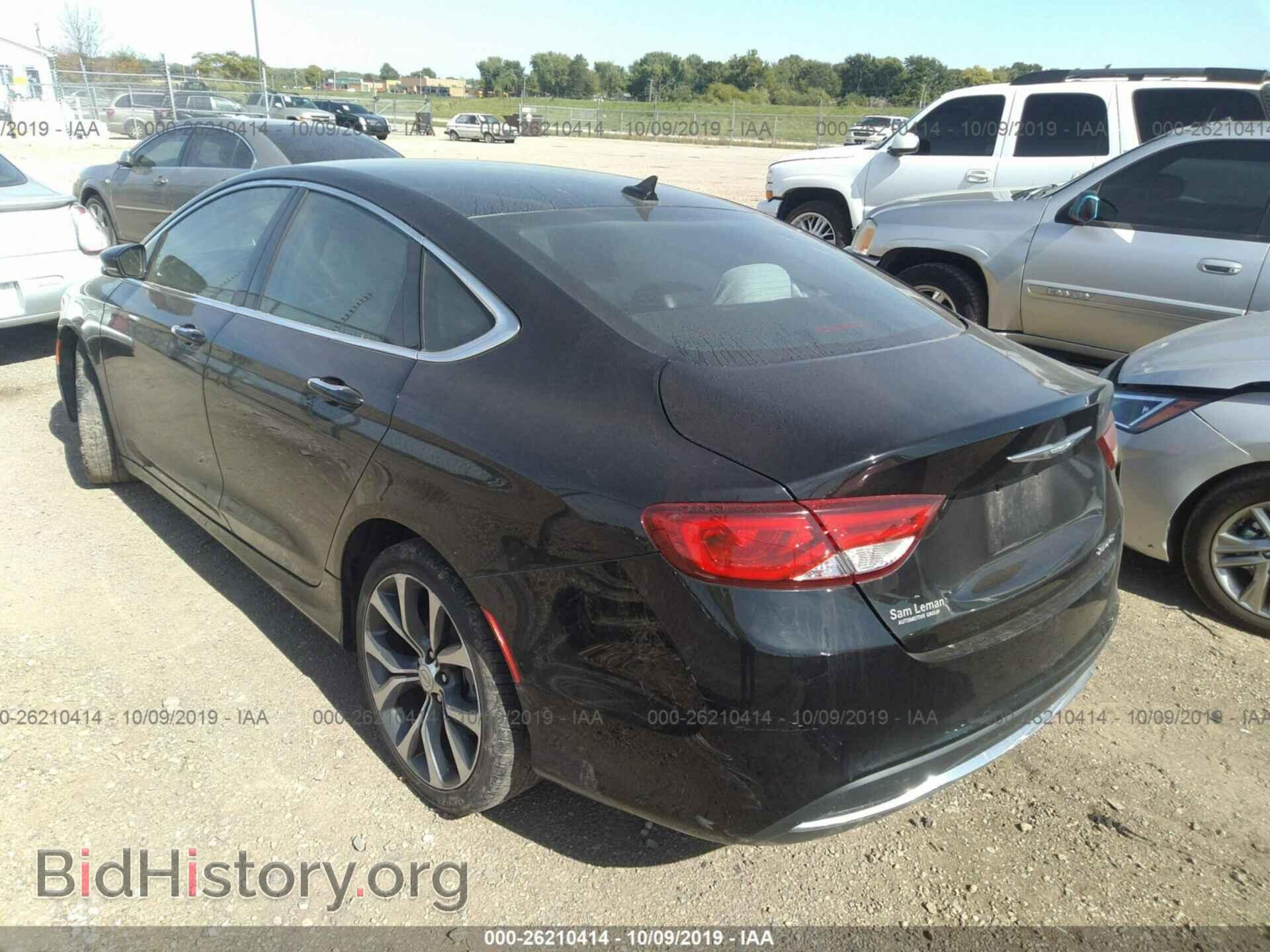 2015 CHRYSLER 200 - VIN: 1C3CCCCB3FN501242 - Photo 3