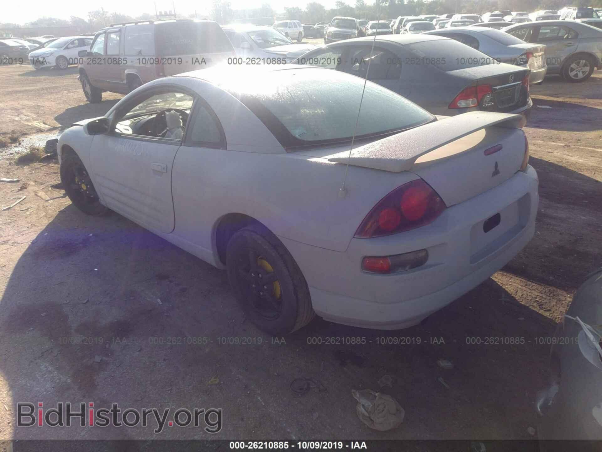 2000 MITSUBISHI ECLIPSE - VIN: 4A3AC34G1YE120941 - Фото 3