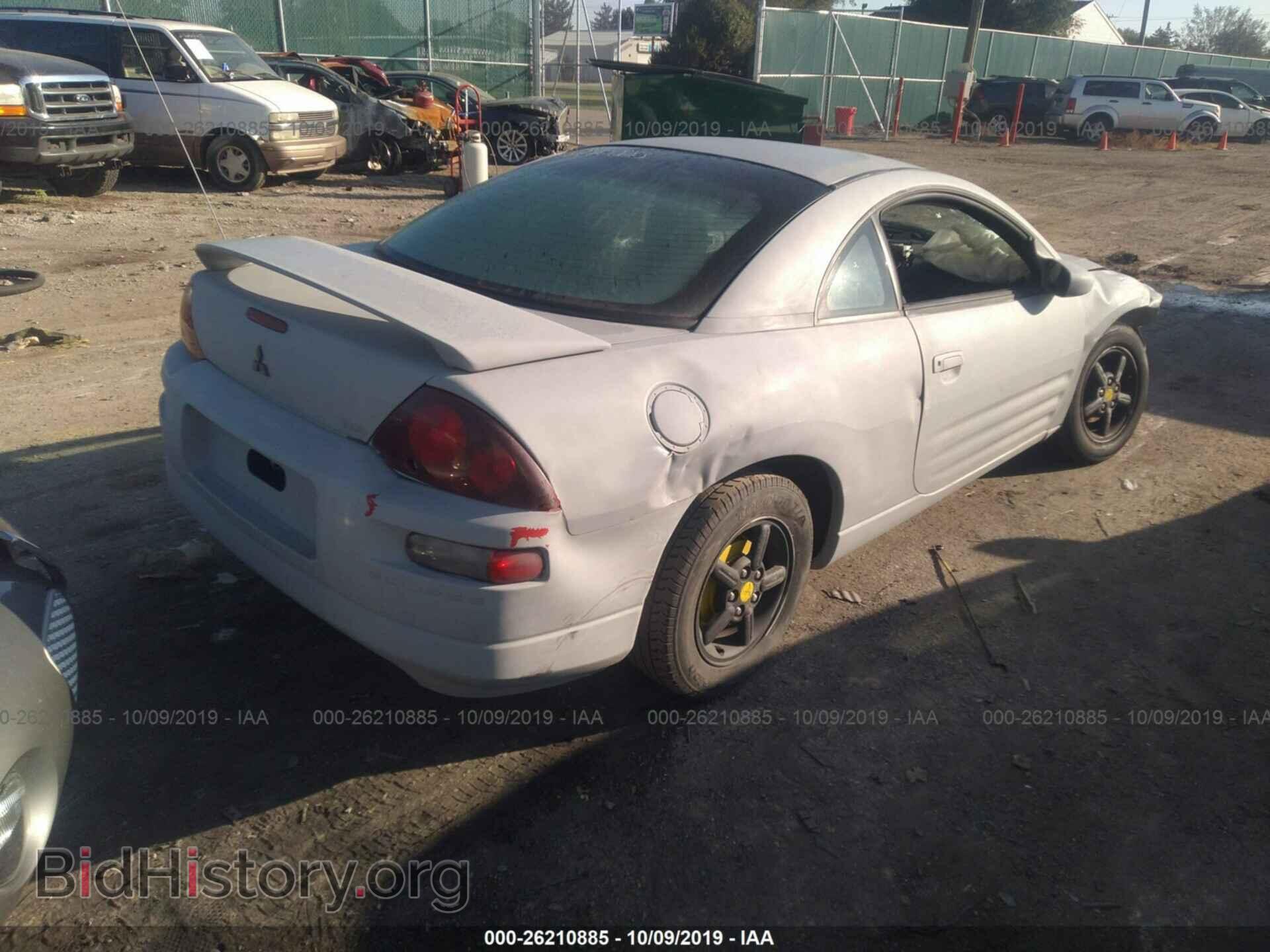 2000 MITSUBISHI ECLIPSE - VIN: 4A3AC34G1YE120941 - Фото 4