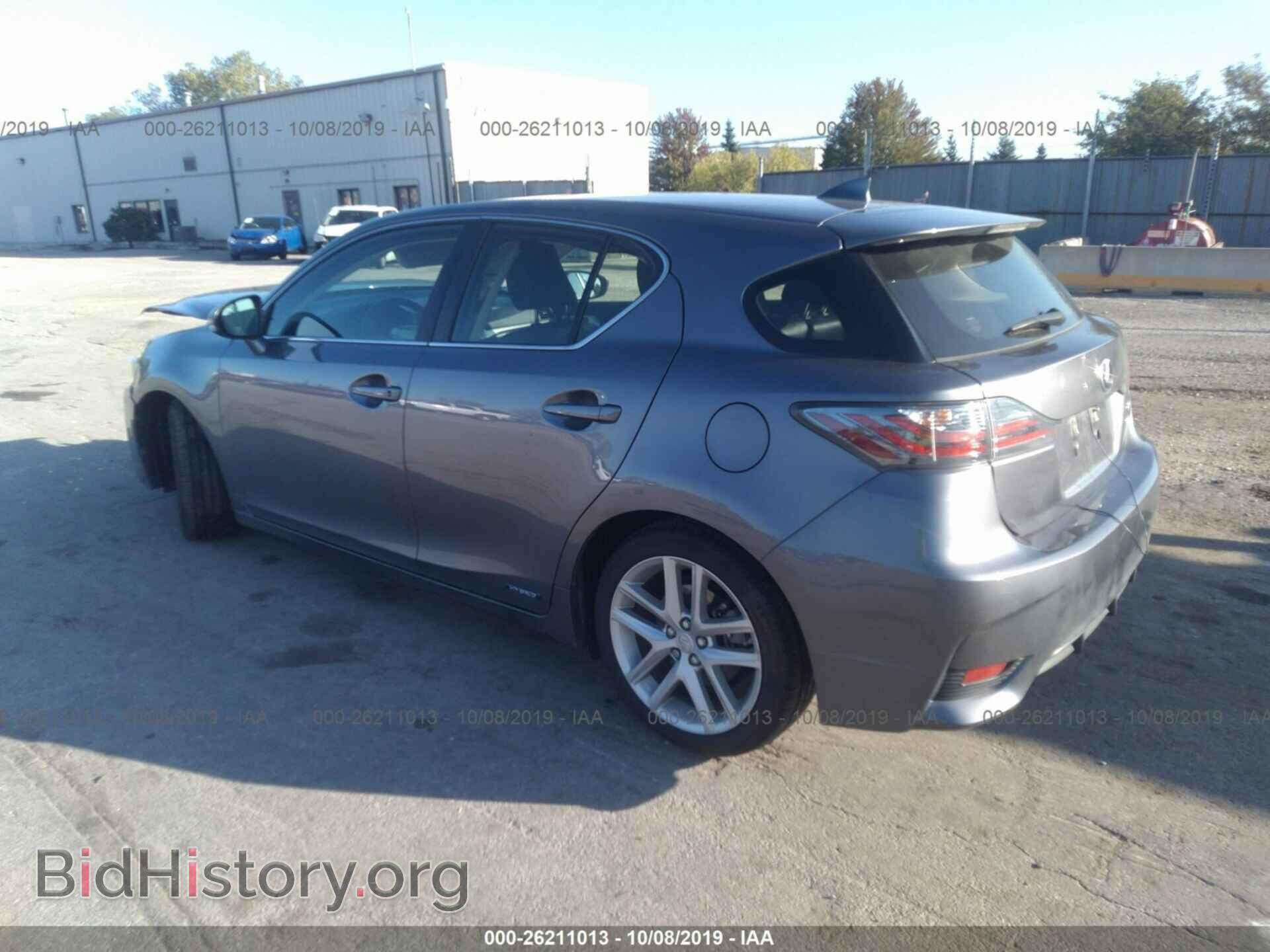 2015 LEXUS CT - VIN: JTHKD5BH4F2215714 - Фото 3