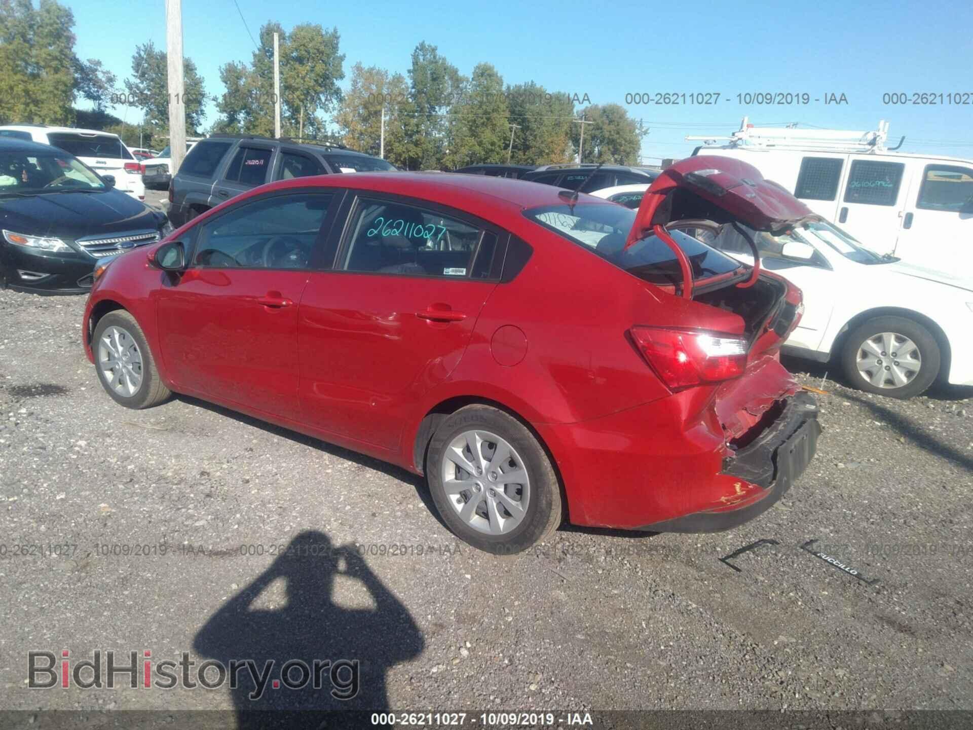 2017 KIA RIO - VIN: KNADM4A37H6008012 - Фото 3