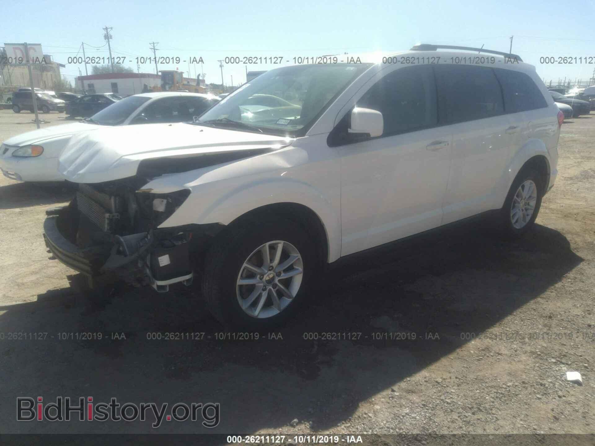 2013 DODGE JOURNEY - VIN: 3C4PDCBG4DT619434 - Фото 2