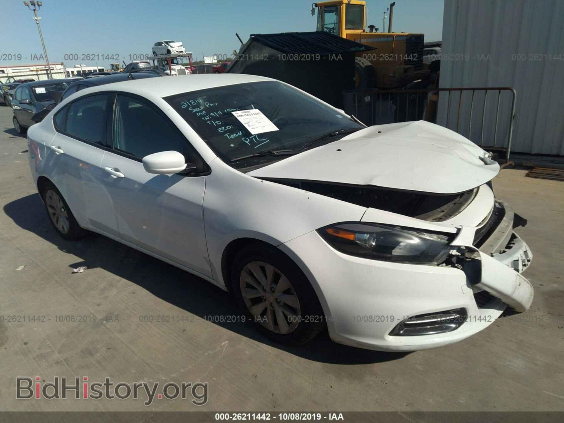 Фотография 1C3CDFBB4ED815390 - DODGE DART 2014