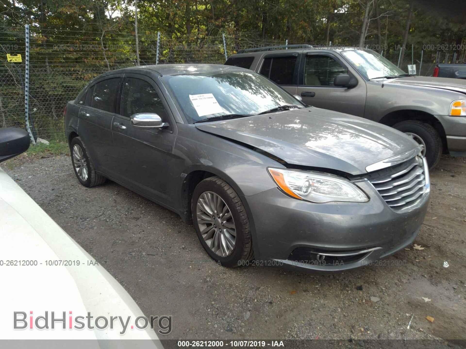 Фотография 1C3BC2FB4BN604858 - CHRYSLER 200 2011