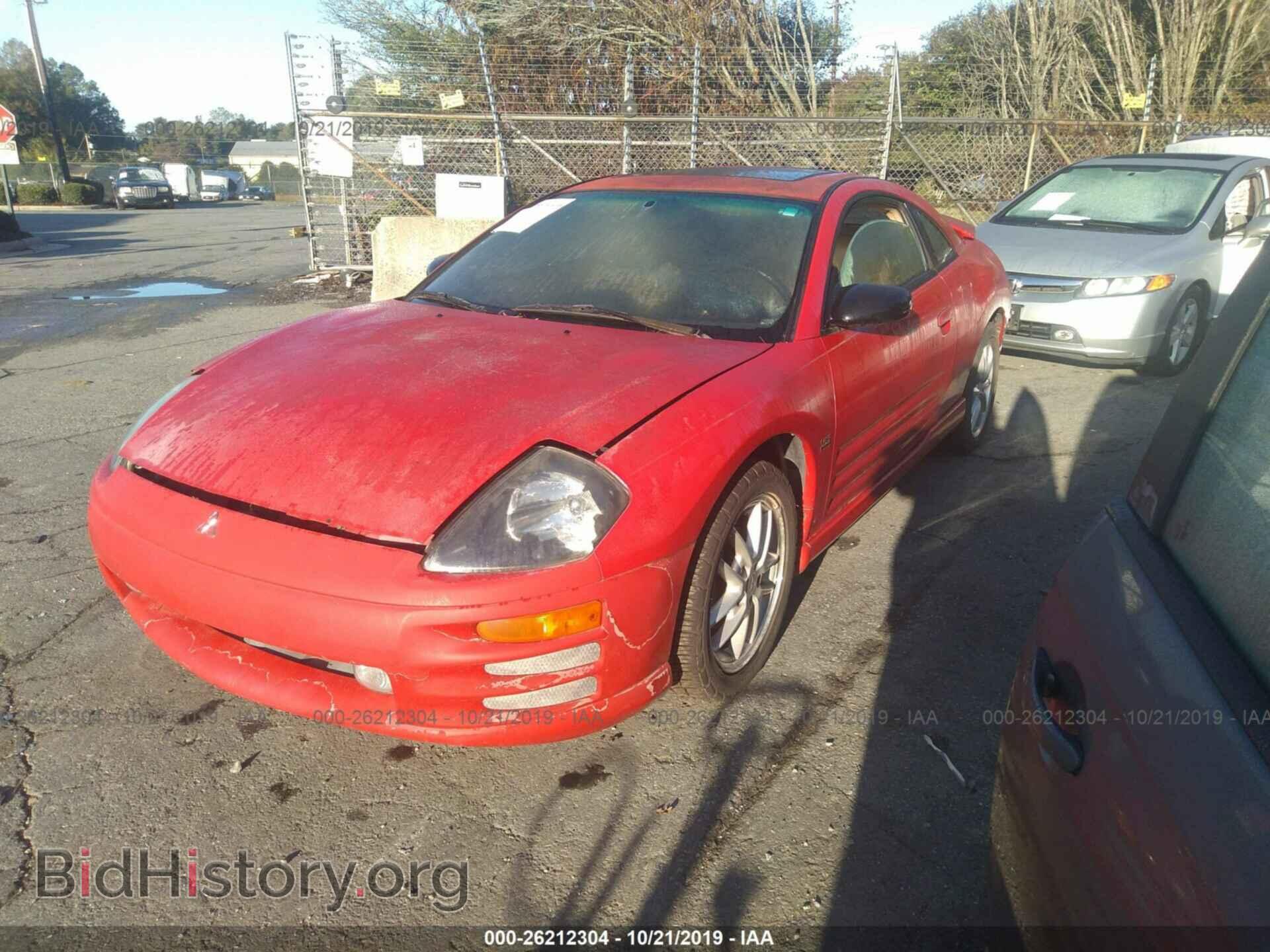 2000 MITSUBISHI ECLIPSE - VIN: 4A3AC54L3YE036161 - Фото 2