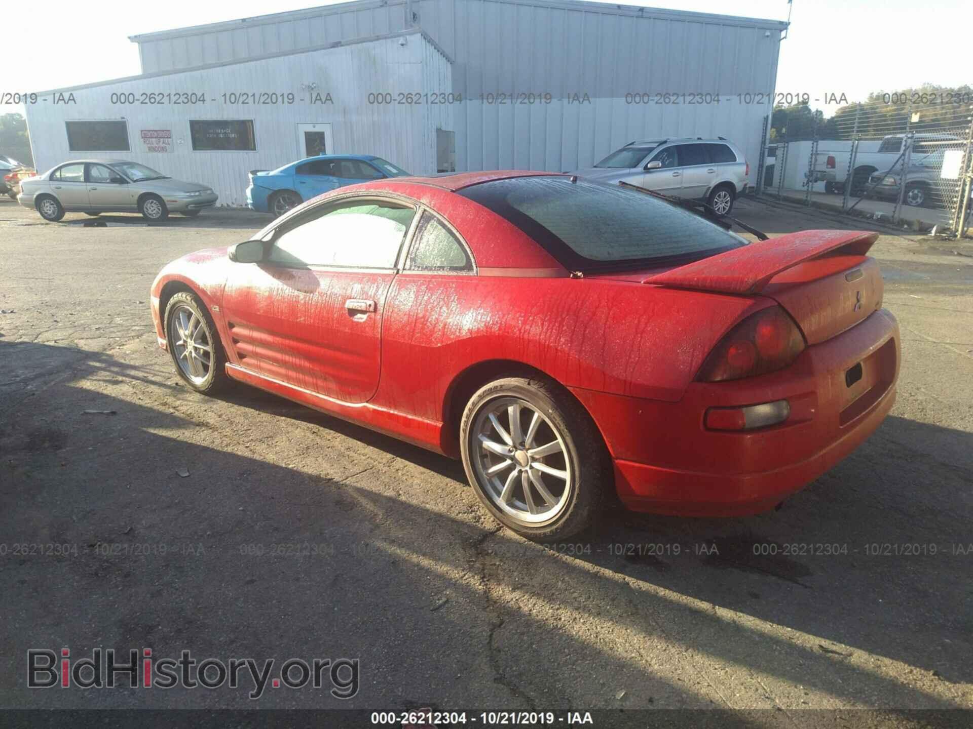 2000 MITSUBISHI ECLIPSE - VIN: 4A3AC54L3YE036161 - Фото 3