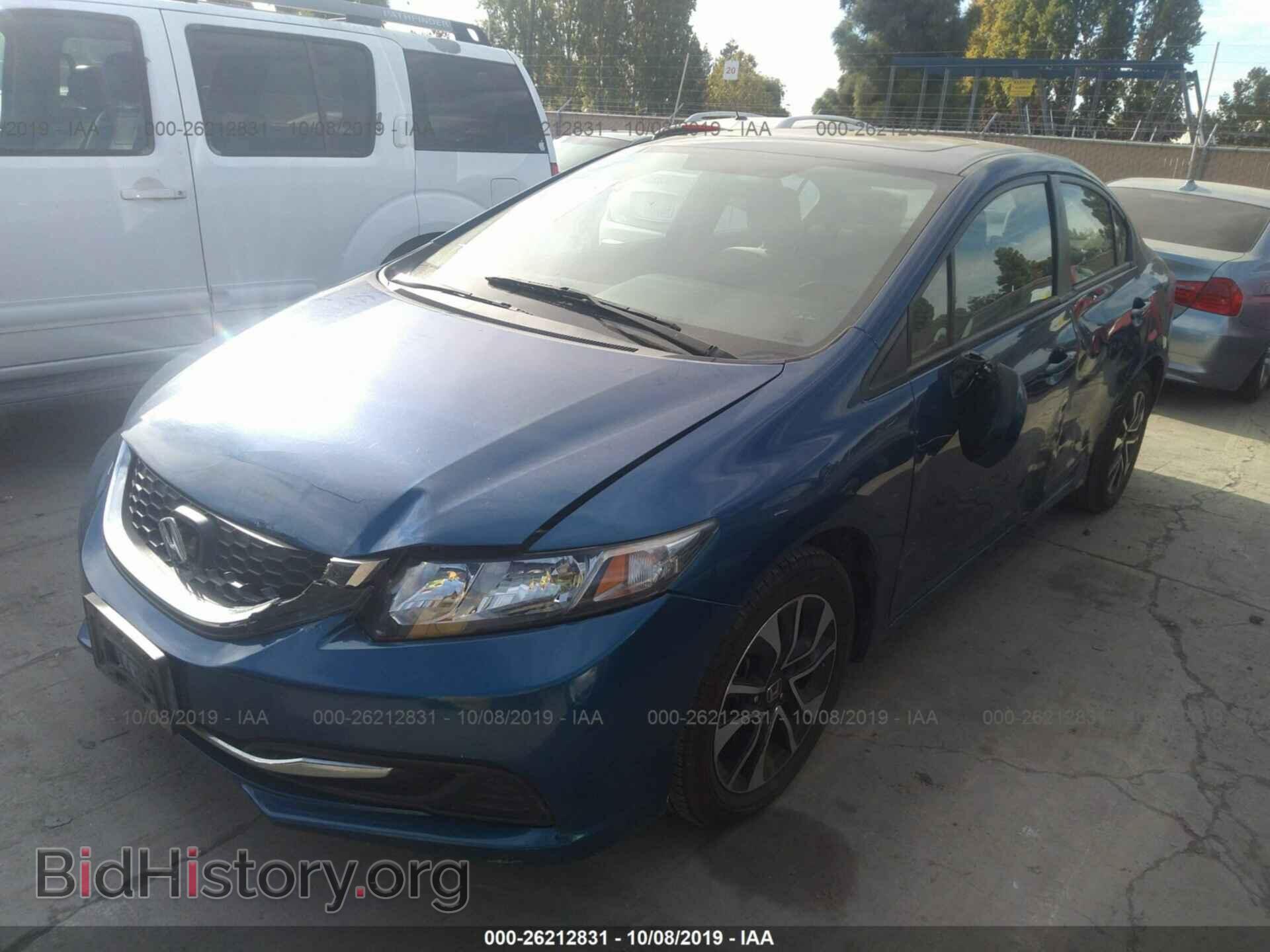 2013 HONDA CIVIC - VIN: 19XFB2F83DE278210 - Фото 2