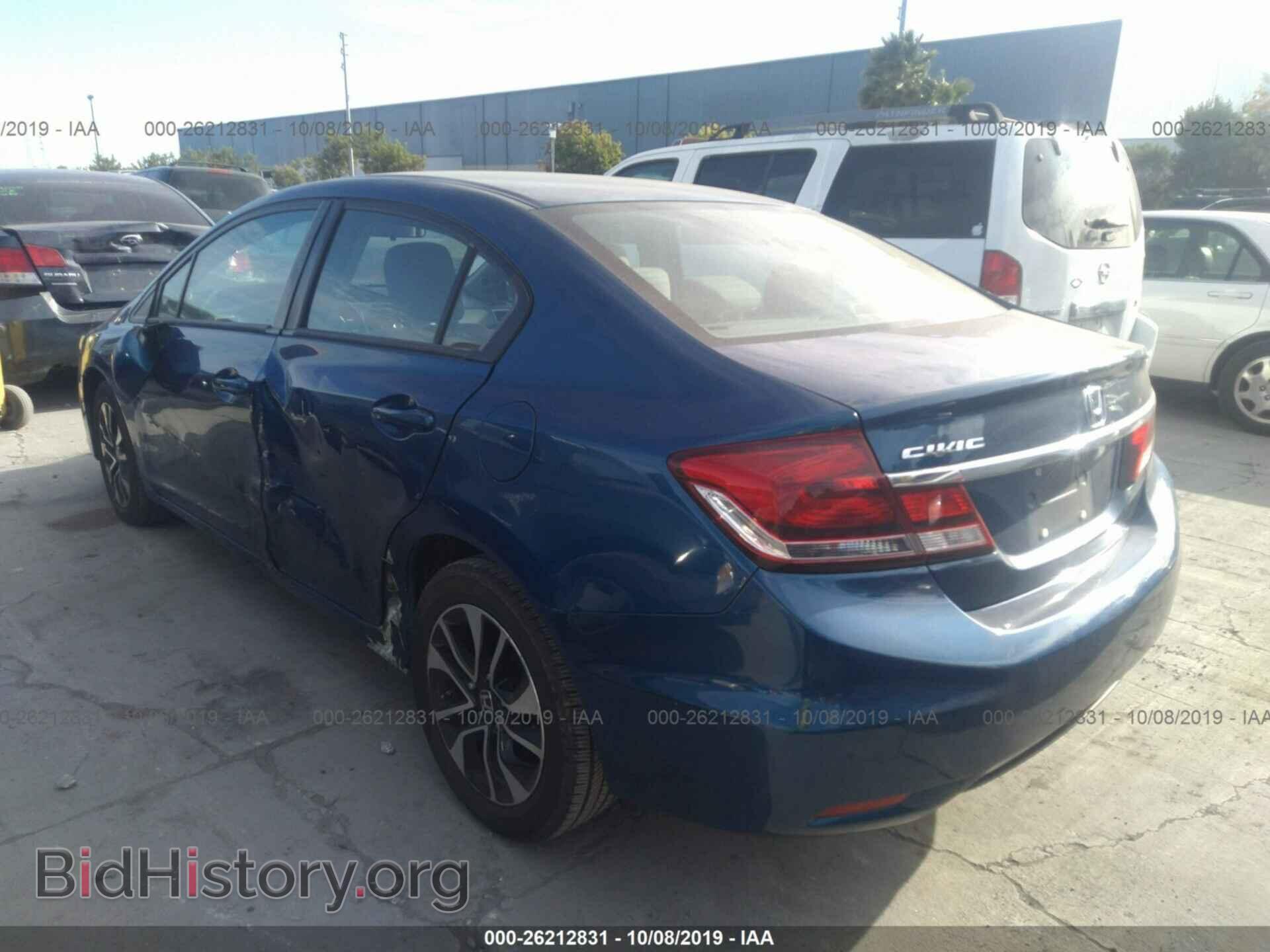 2013 HONDA CIVIC - VIN: 19XFB2F83DE278210 - Фото 3