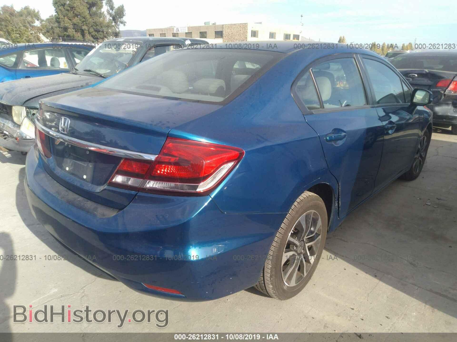 2013 HONDA CIVIC - VIN: 19XFB2F83DE278210 - Фото 4