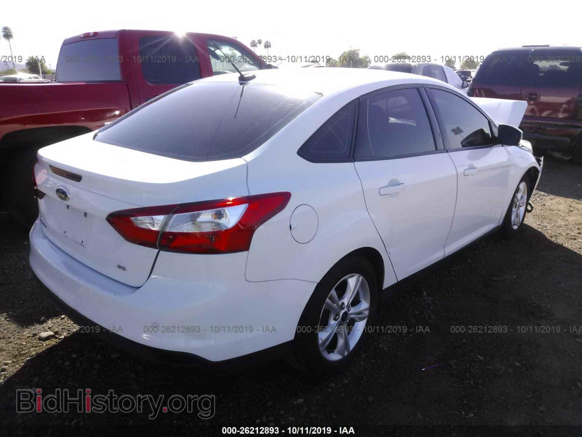 2014 FORD FOCUS - VIN: 1FADP3F29EL350021 - Фото 4