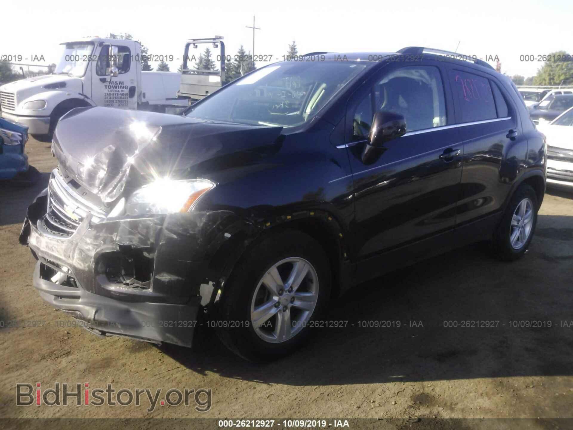 2016 CHEVROLET TRAX - VIN: KL7CJLSB0GB559361 - Фото 2