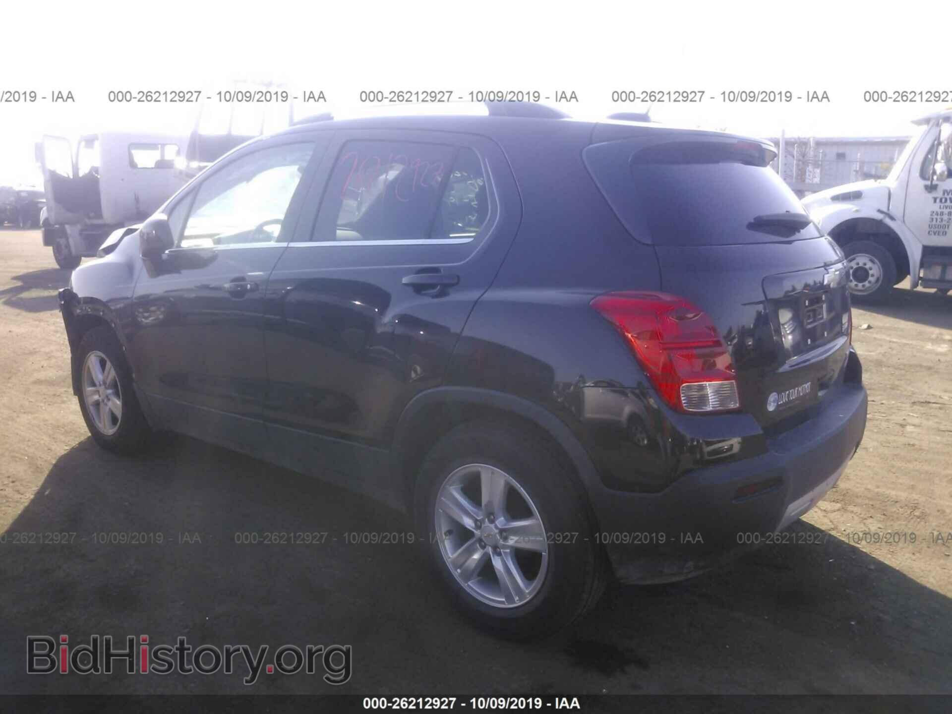 2016 CHEVROLET TRAX - VIN: KL7CJLSB0GB559361 - Фото 3