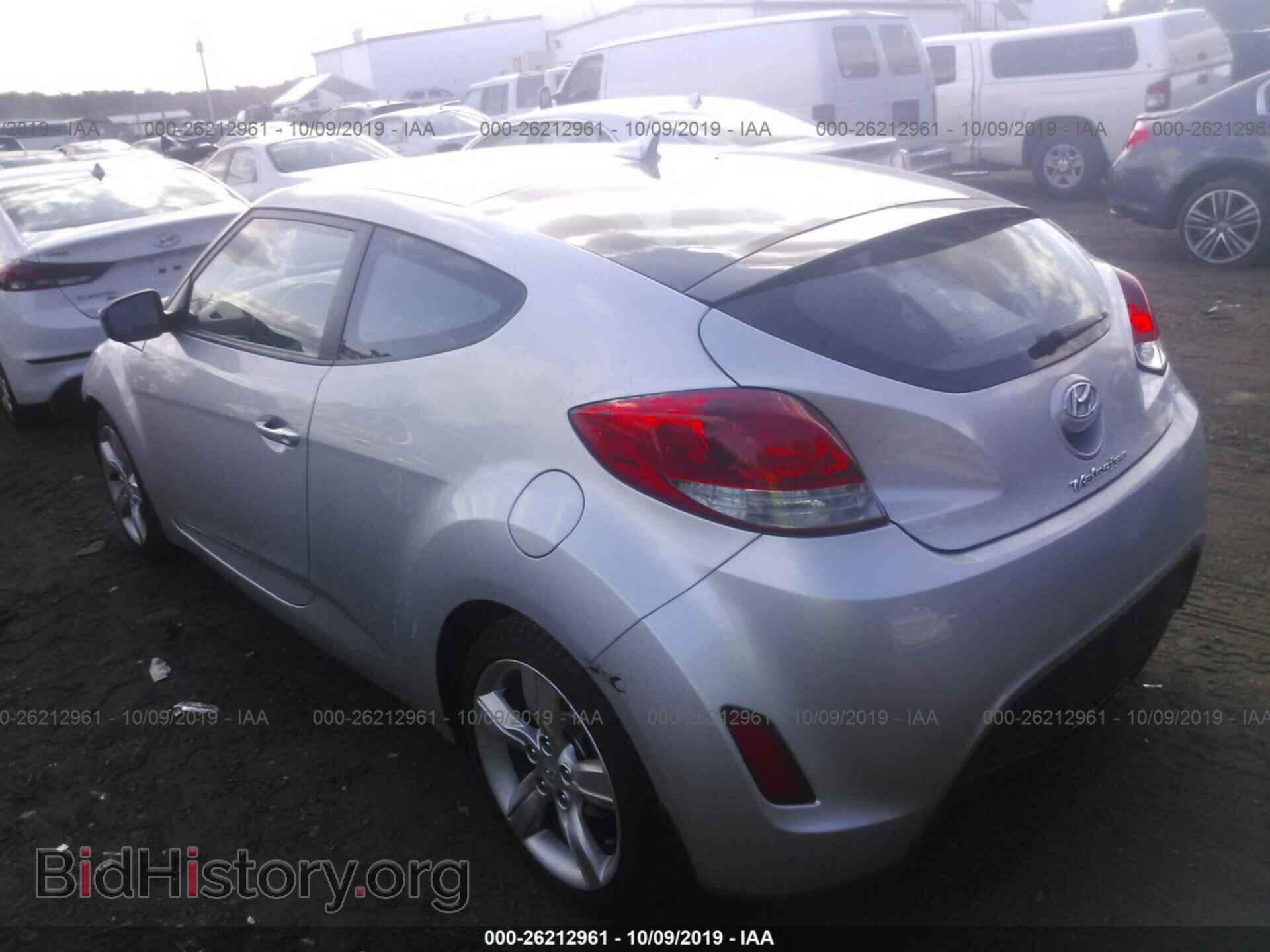 2013 HYUNDAI VELOSTER - VIN: KMHTC6AD4DU102646 - Фото 3