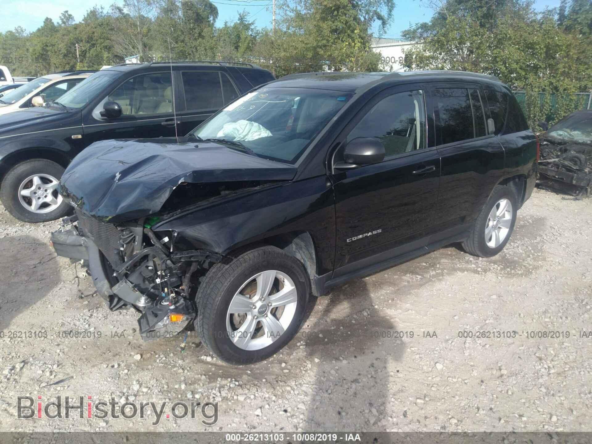 2013 JEEP COMPASS - VIN: 1C4NJCEB9DD141212 - Фото 2