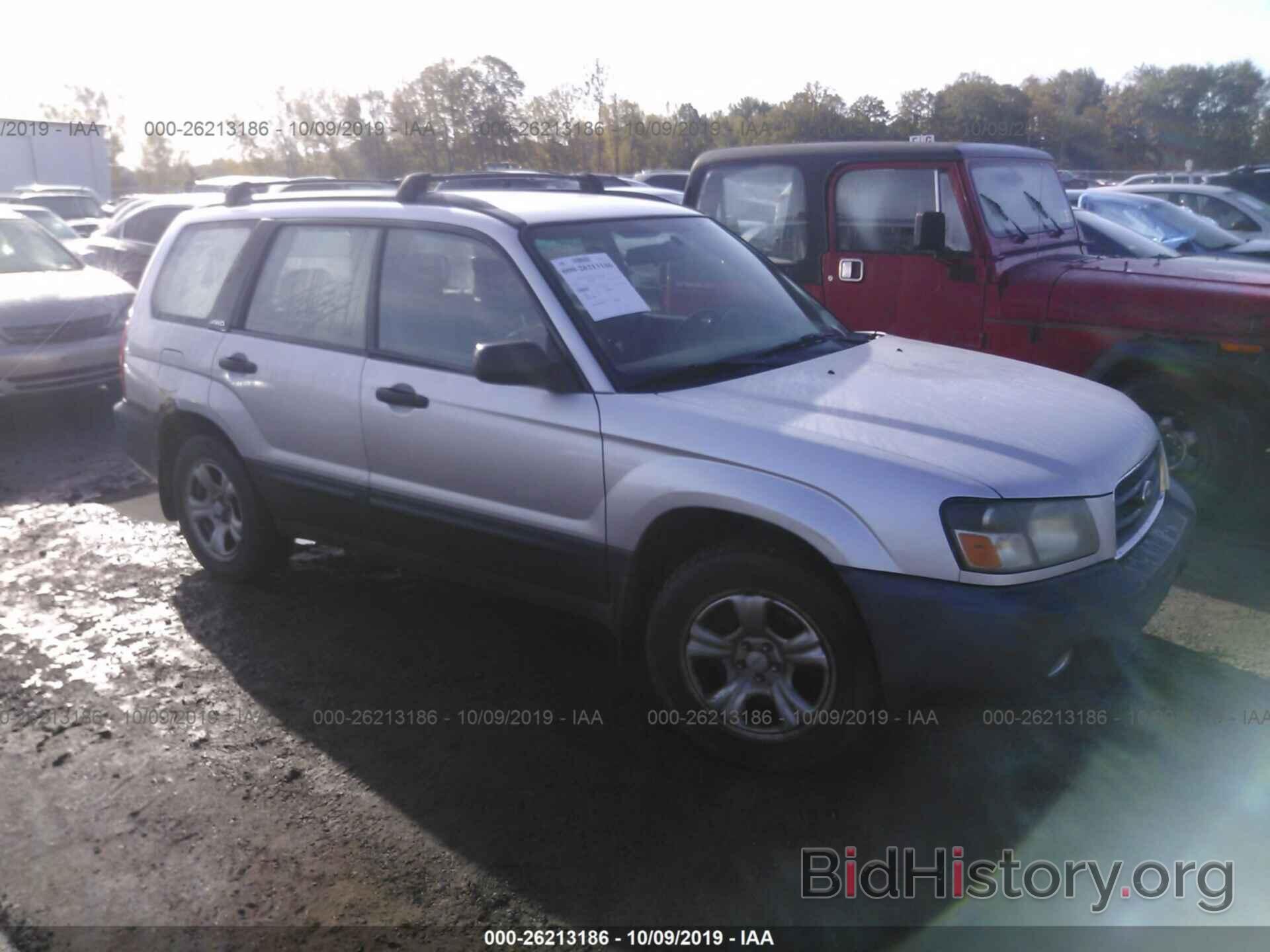 Photo JF1SG63613H724489 - SUBARU FORESTER 2003