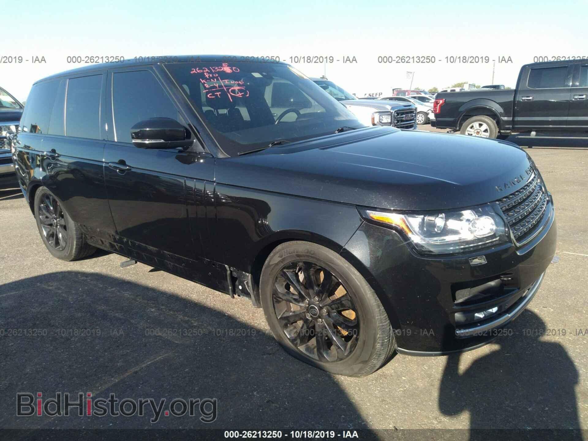 Фотография SALGS2TF3FA231491 - LAND ROVER RANGE ROVER 2015