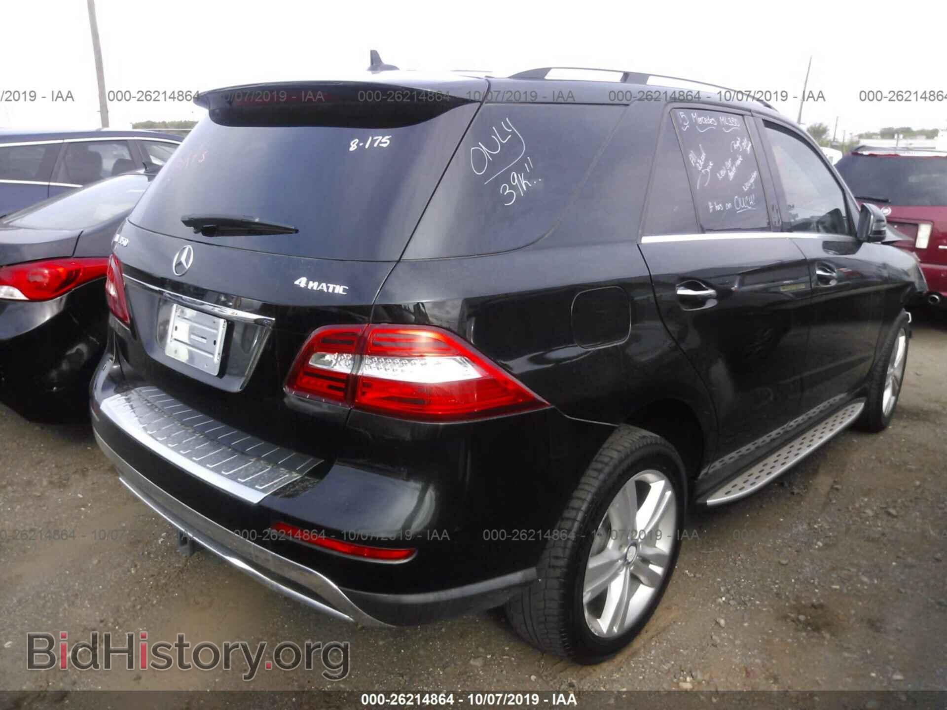 2015 MERCEDES-BENZ ML - VIN: 4JGDA5HB3FA443338 - Фото 4