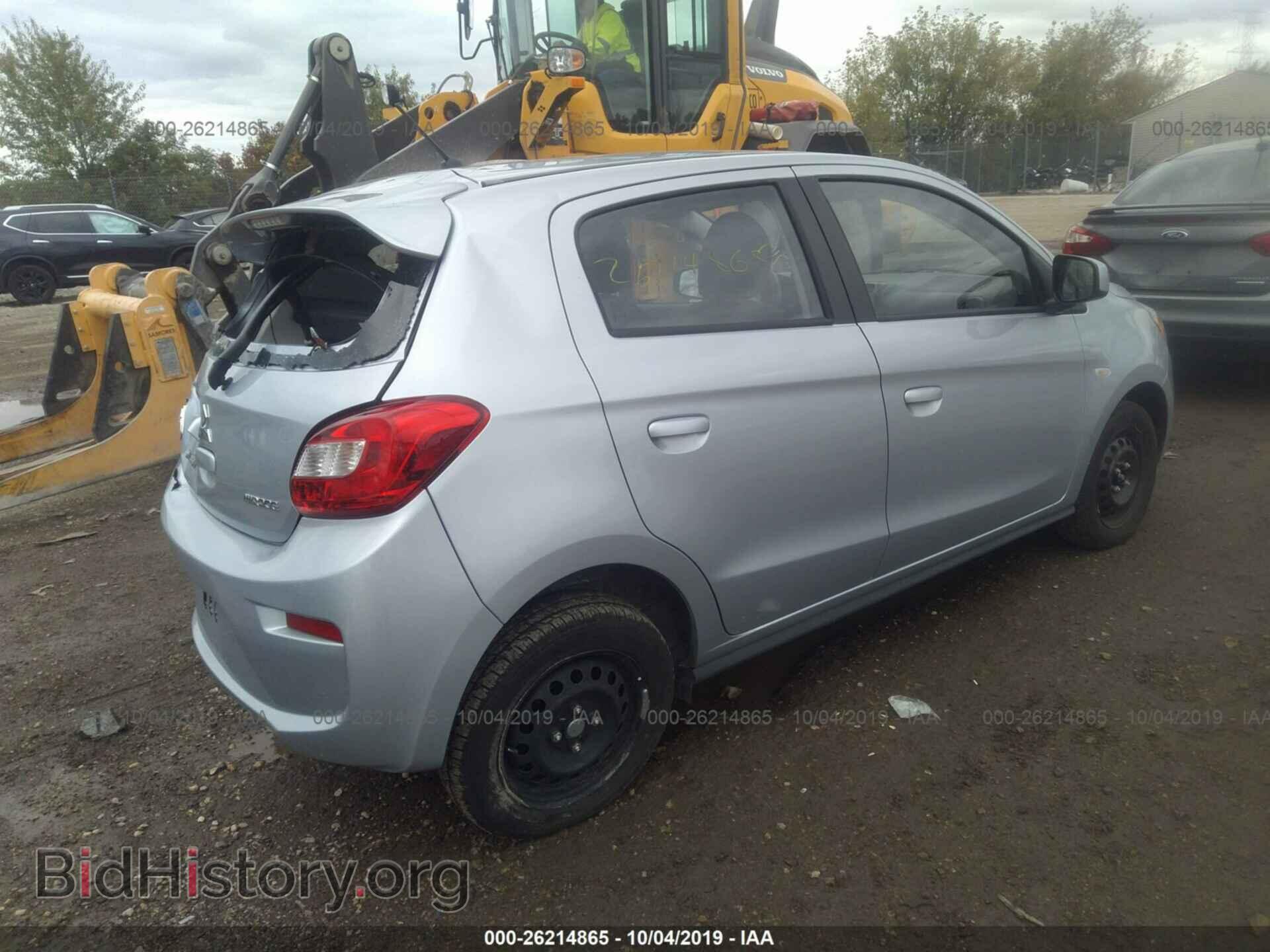2019 MITSUBISHI MIRAGE - VIN: ML32A3HJ7KH012870 - Фото 4