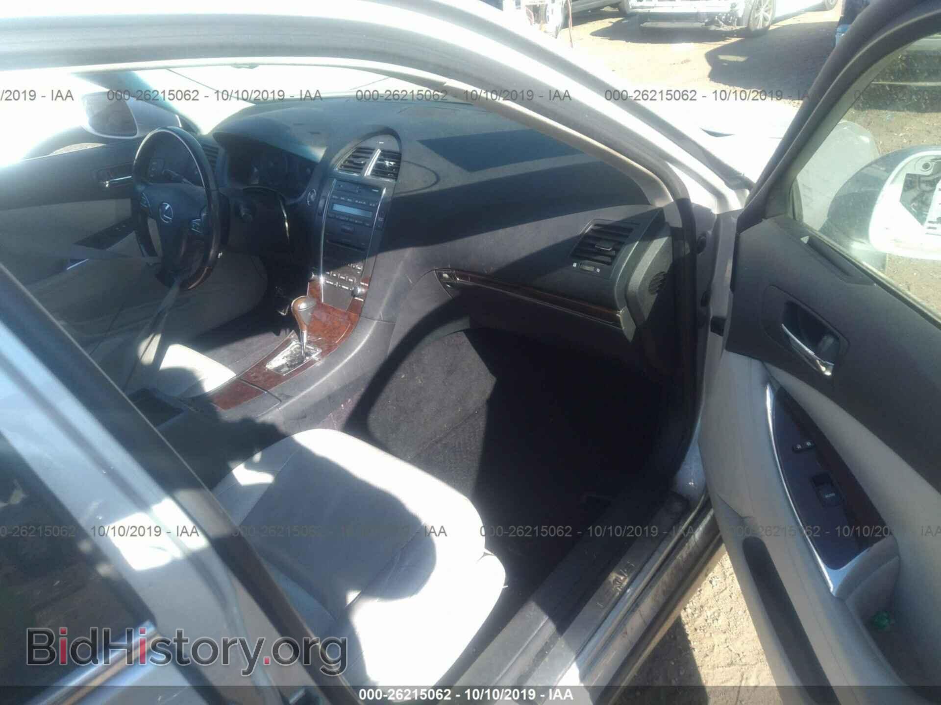 2012 LEXUS ES - VIN: JTHBK1EGXC2477217 - Фото 5