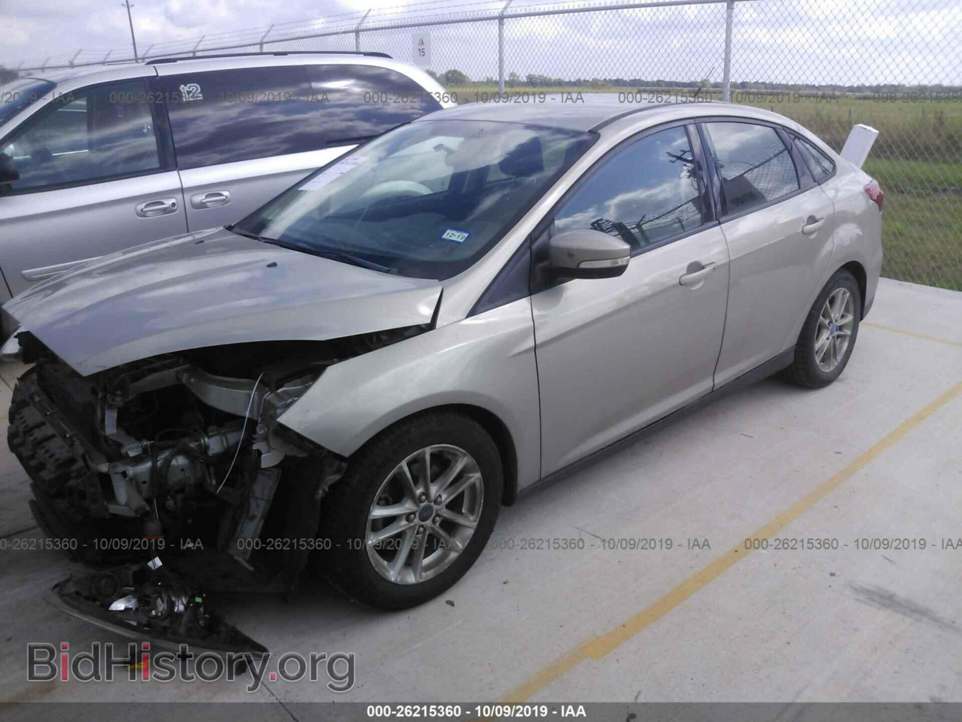2015 FORD FOCUS - VIN: 1FADP3F22FL280752 - Фото 2