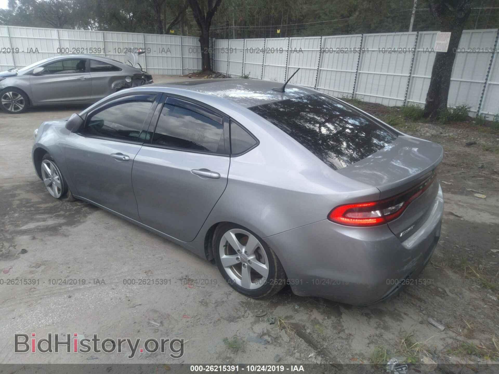 2015 DODGE DART - VIN: 1C3CDFBB6FD276840 - Фото 3