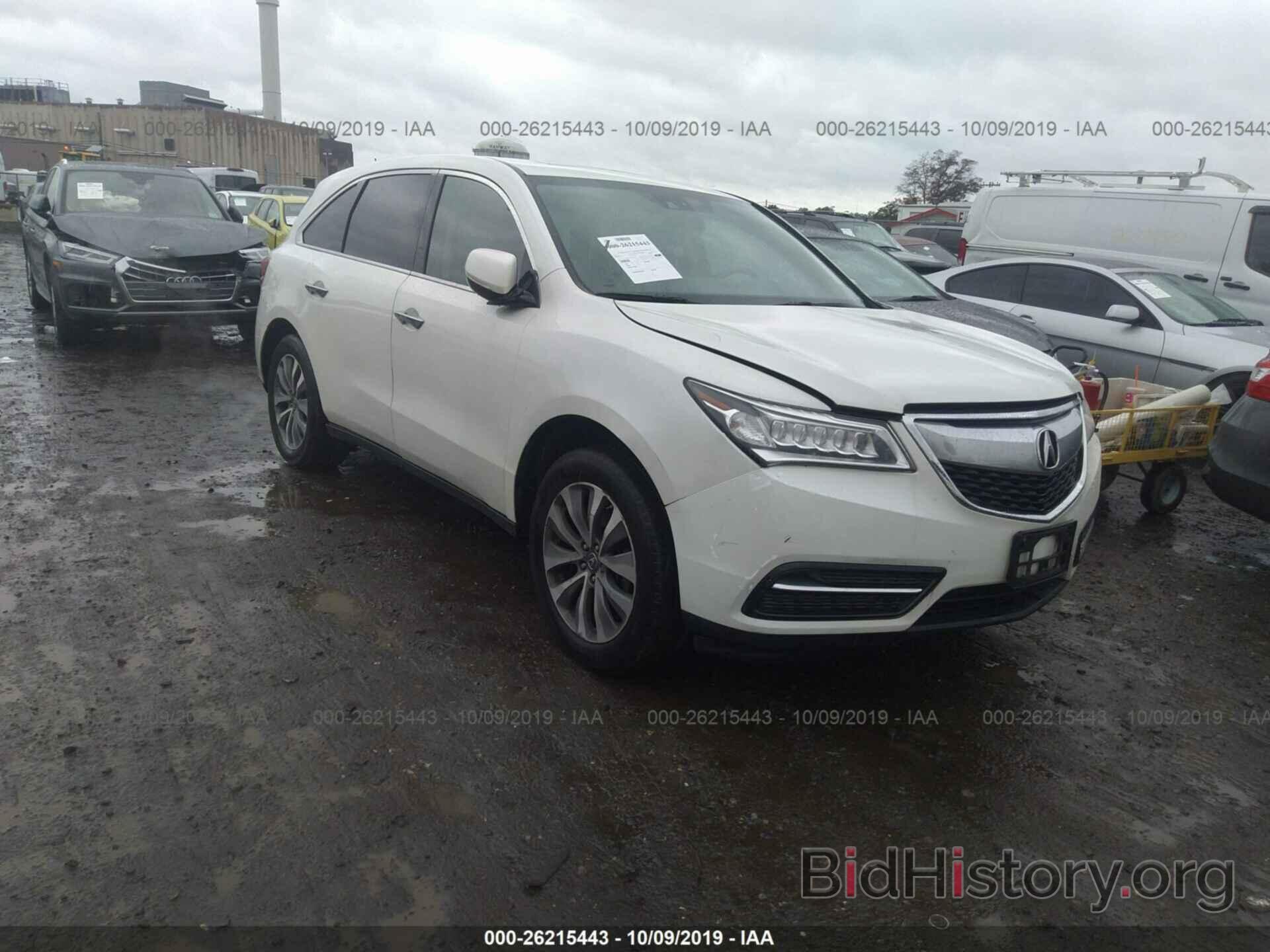 Фотография 5FRYD4H46FB006870 - ACURA MDX 2015