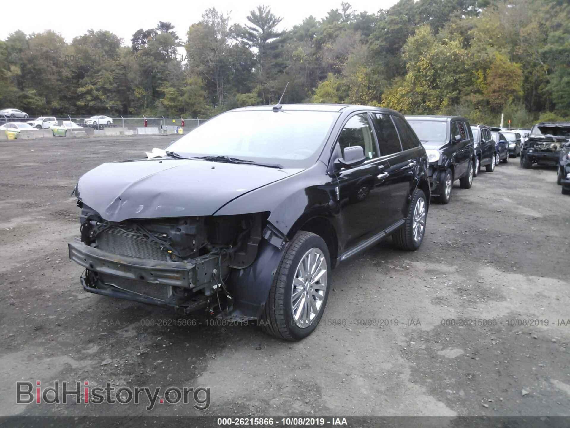 2011 LINCOLN MKX - VIN: 2LMDJ8JK2BBJ34345 - Фото 2